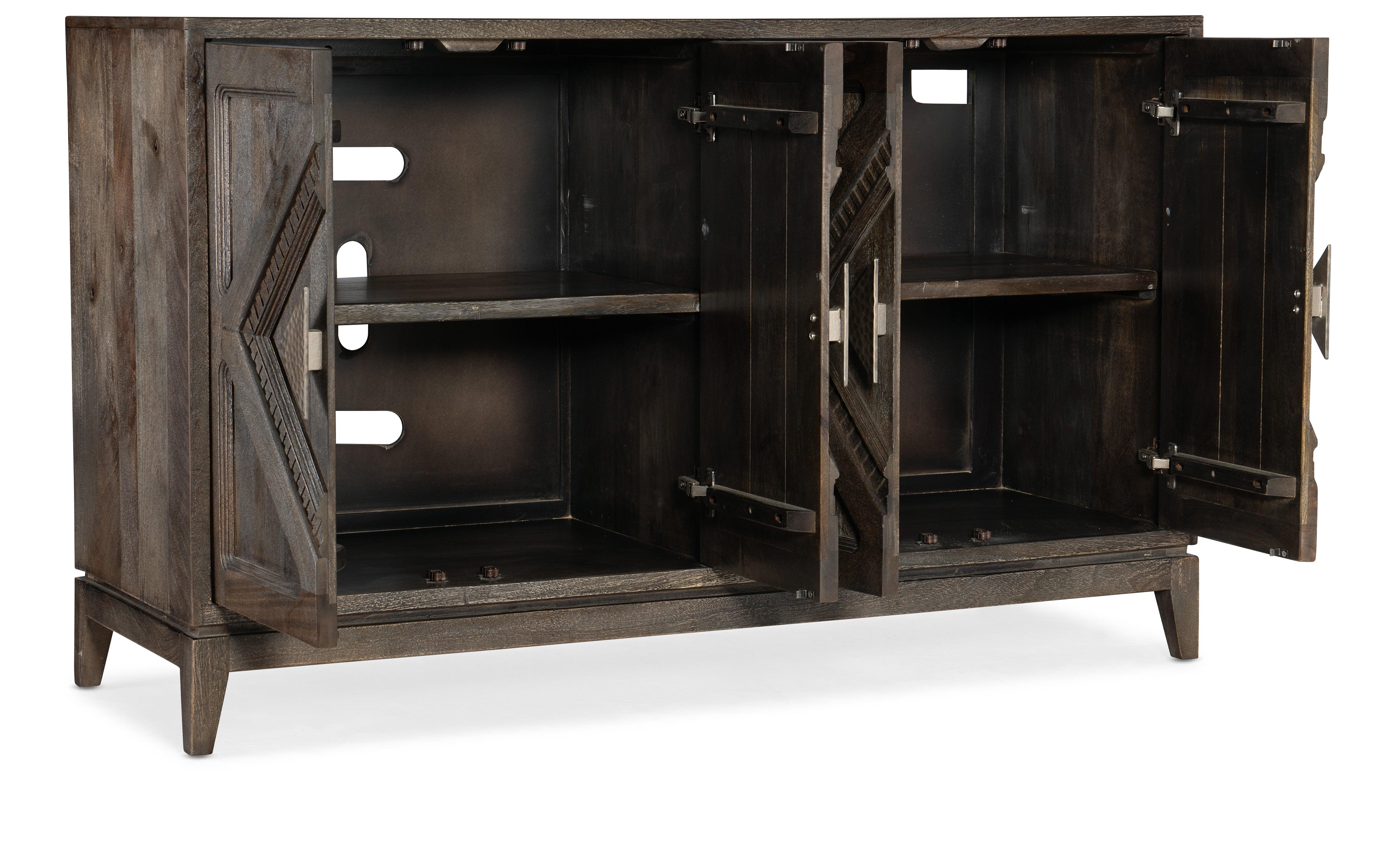 Commerce & Market Carved Accent Cabinet - Remutear