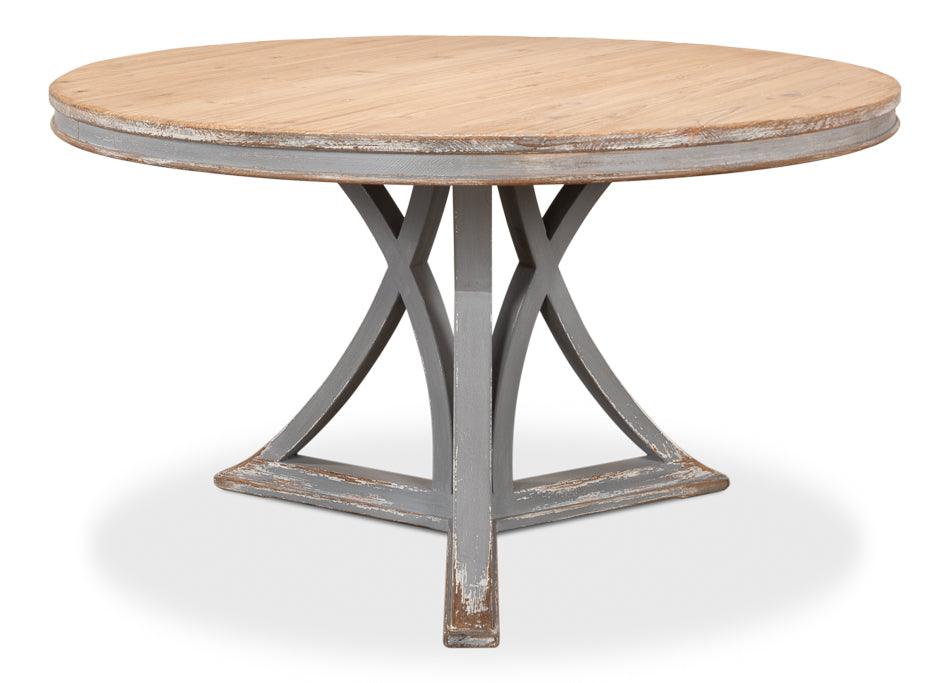 Flying Buttress Dining Table - Grey - Remutear