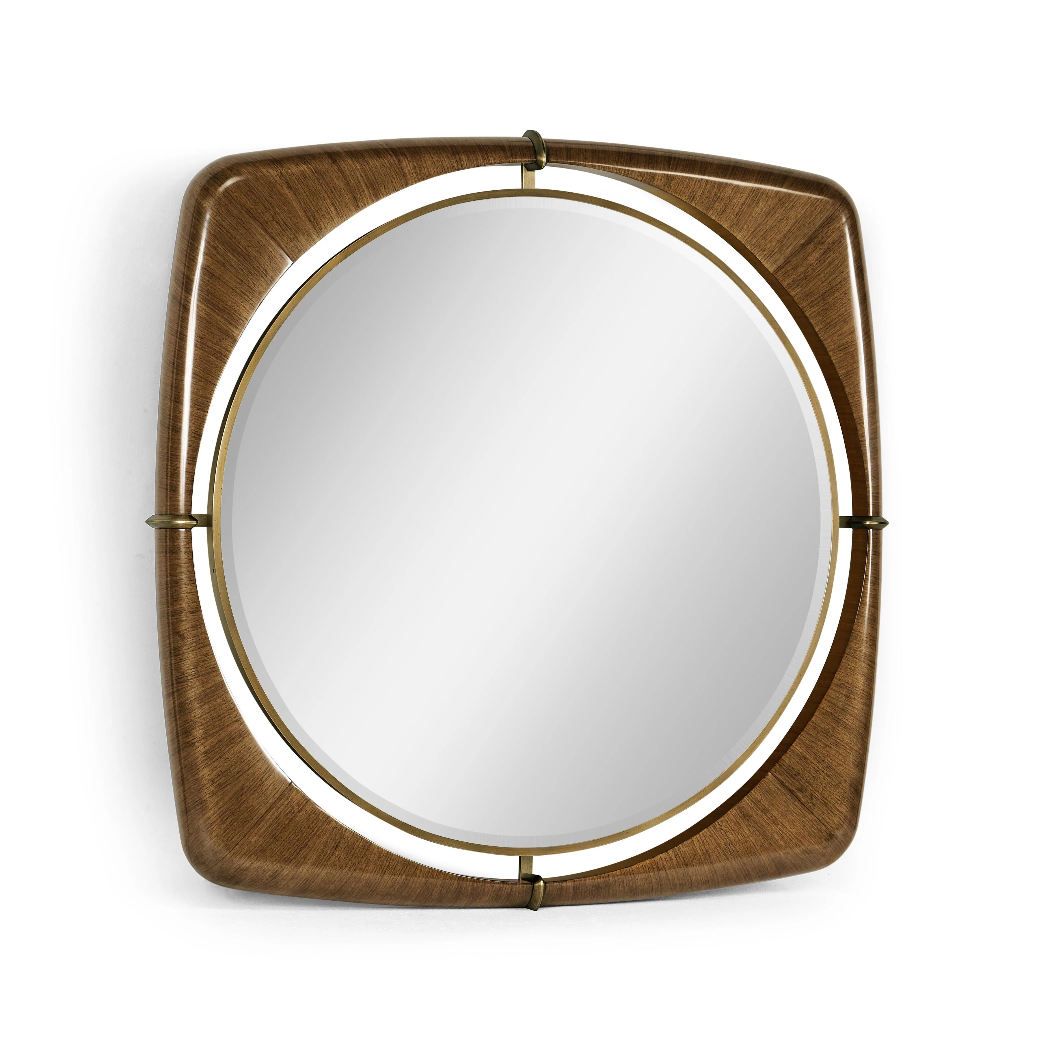 Toulouse Walnut Mirror 52