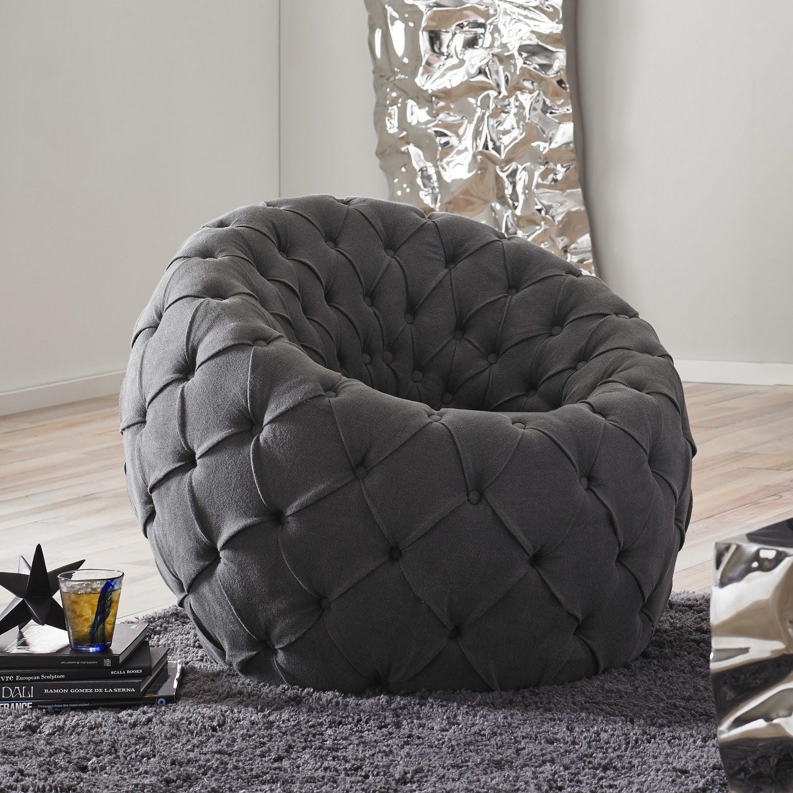 Egg Chair, Ramie Gray - Remutear