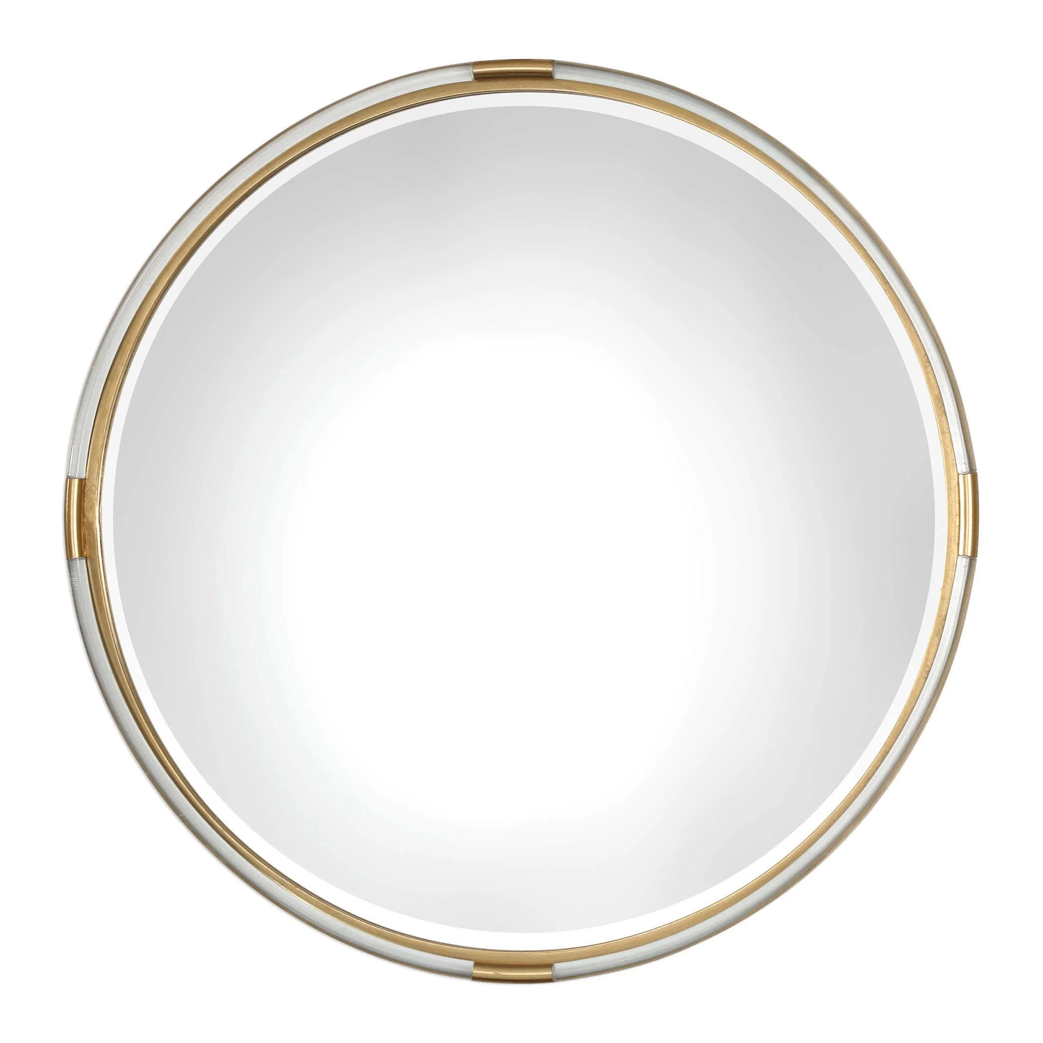 MACKAI ROUND GOLD MIRROR - Remutear