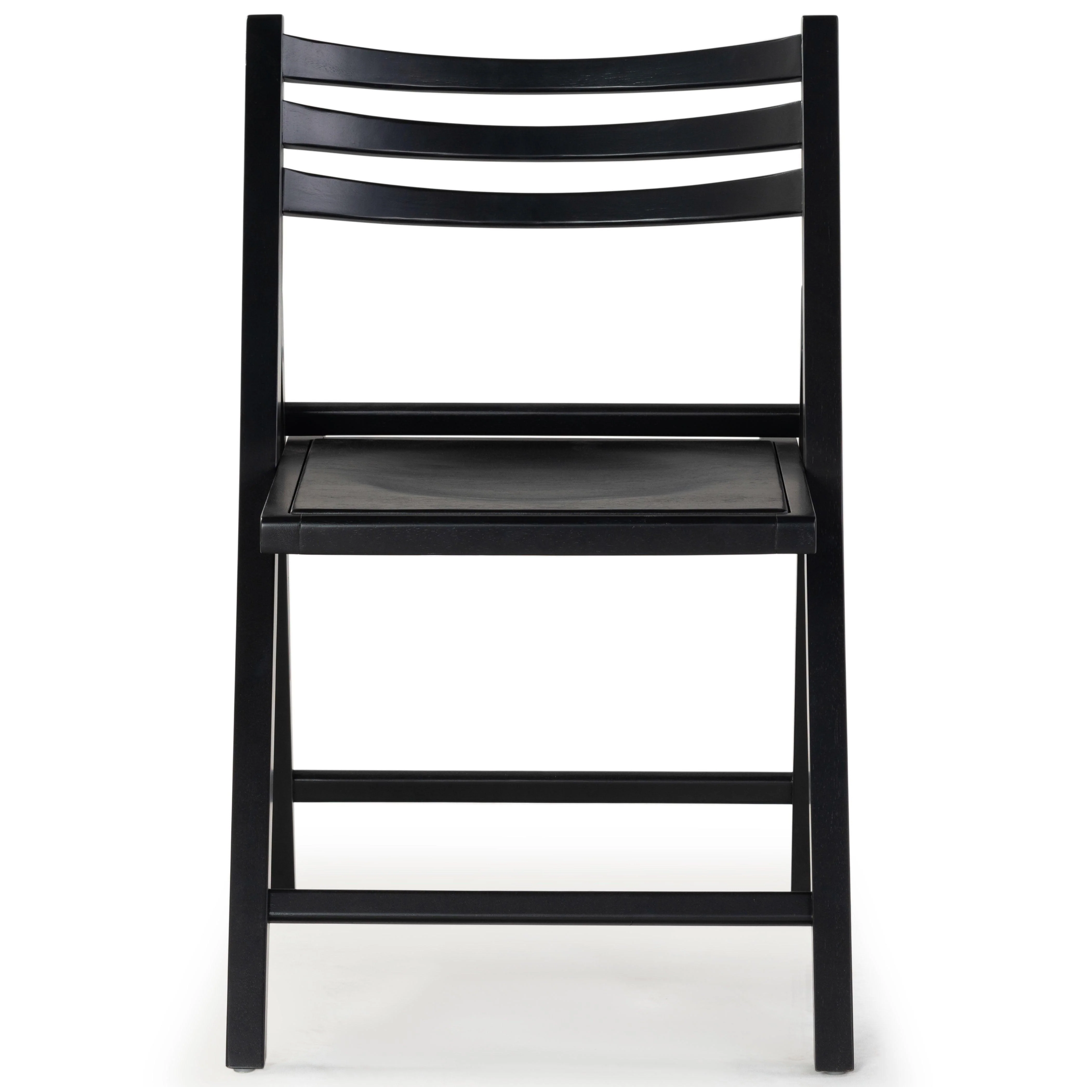 Jacie Wood Seat Folding Chair - Remutear