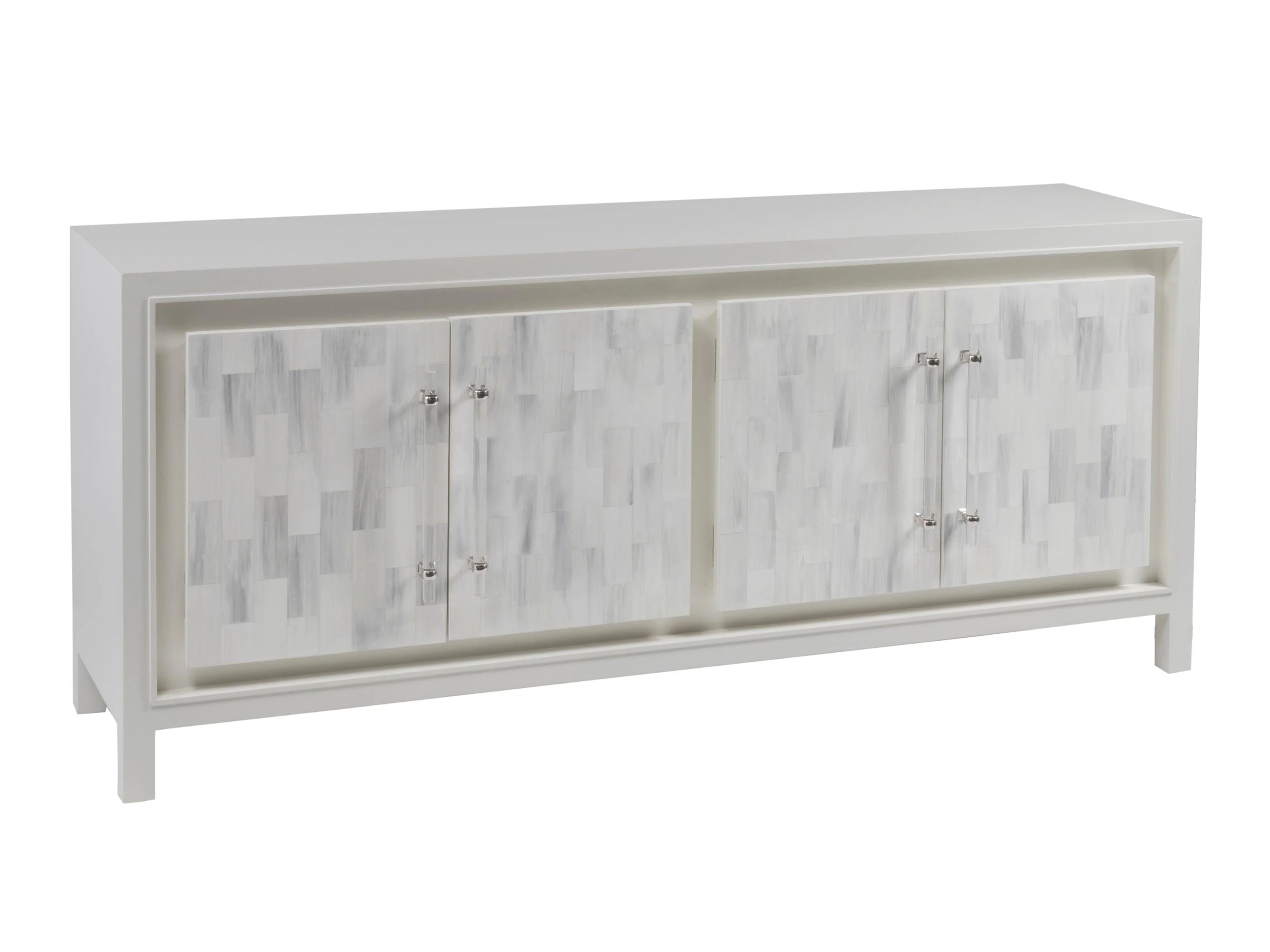 Signature Designs Elation White Media Console - Remutear