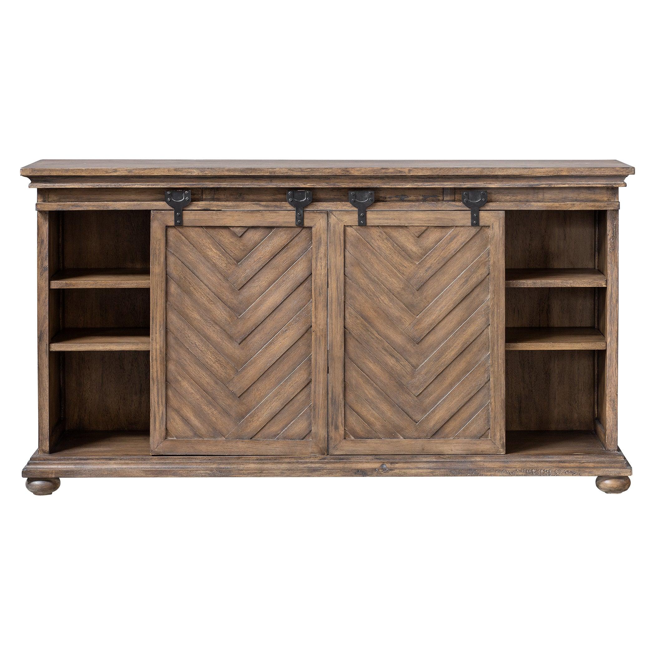 PRIMALIA BARN DOOR MEDIA CONSOLE - Remutear