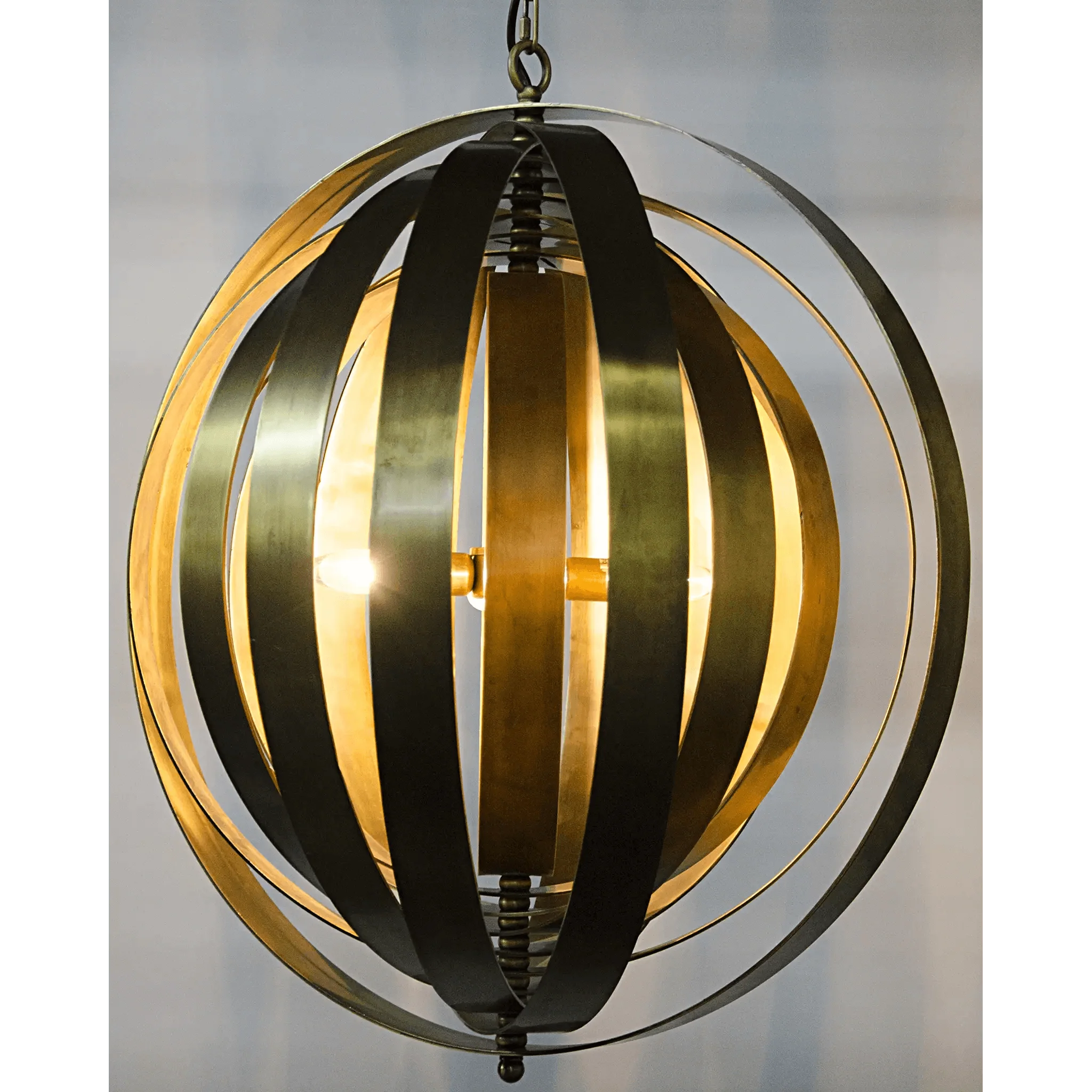 Tournant Pendant, Antique Brass - Remutear
