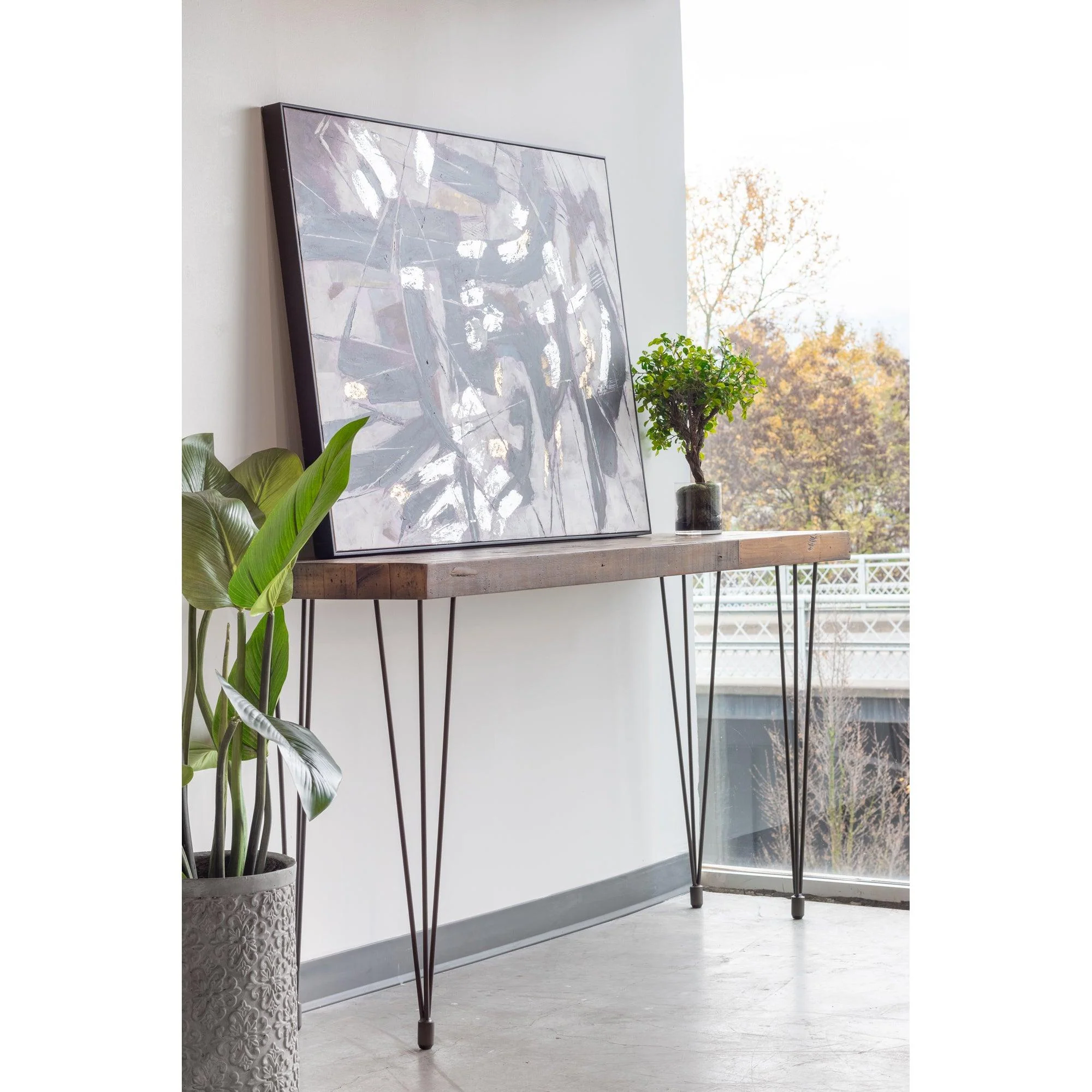 Boneta Console Table Natural - Remutear