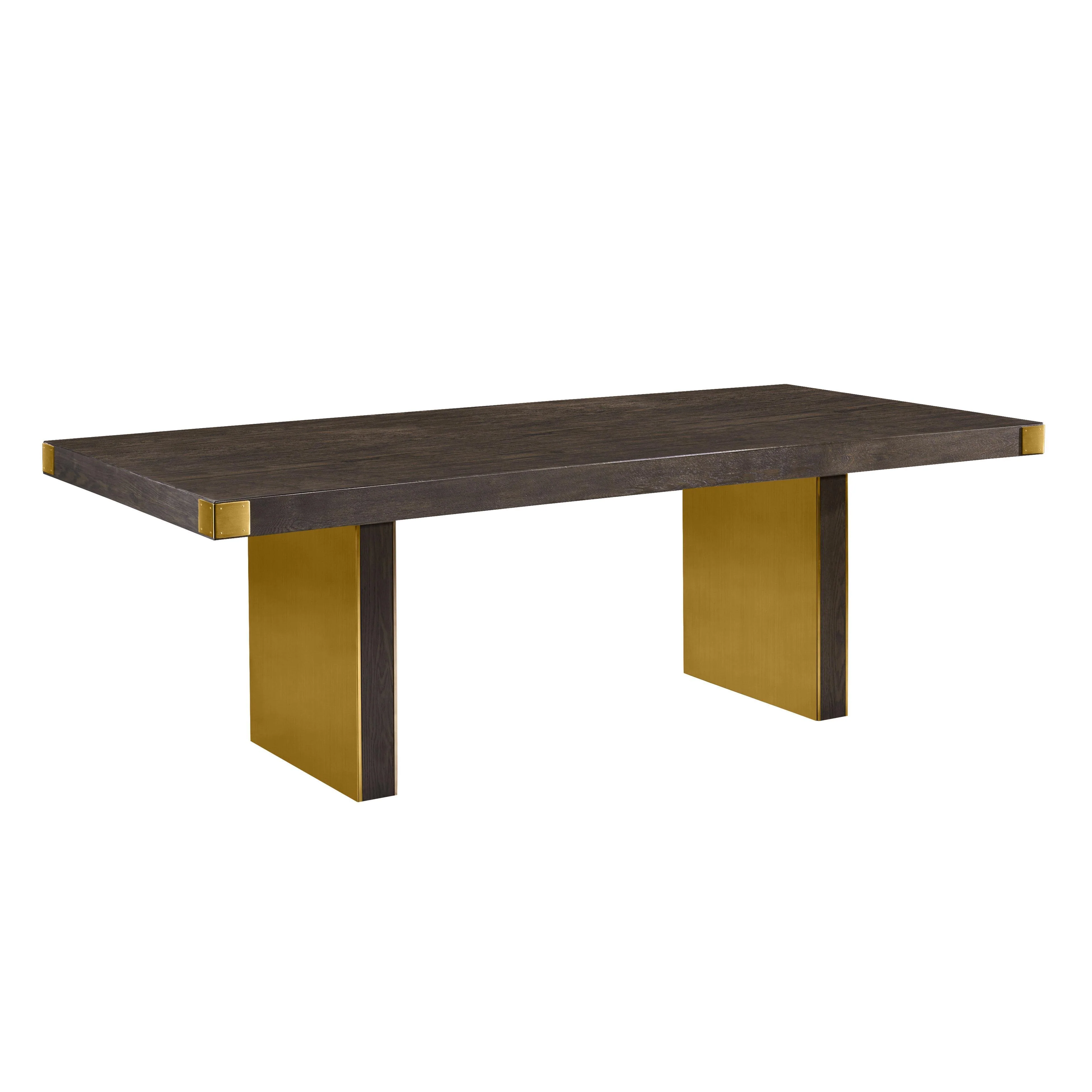 Selena Chocolate Brown Ash Dining Table - Remutear