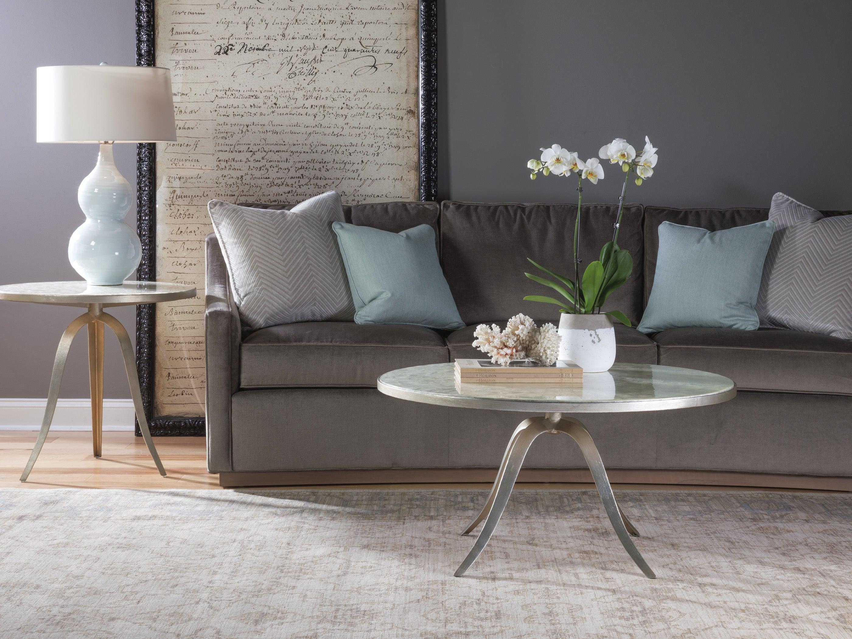 Signature Designs Capiz Round End Table - Remutear