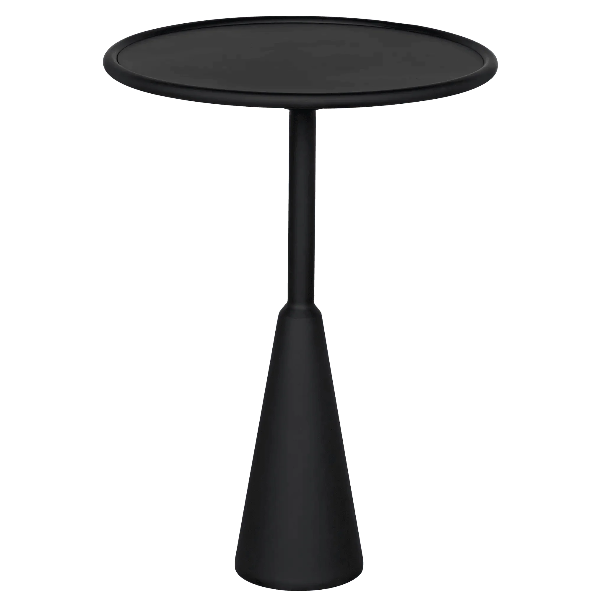 Hiro Side Table, Black Steel - Remutear