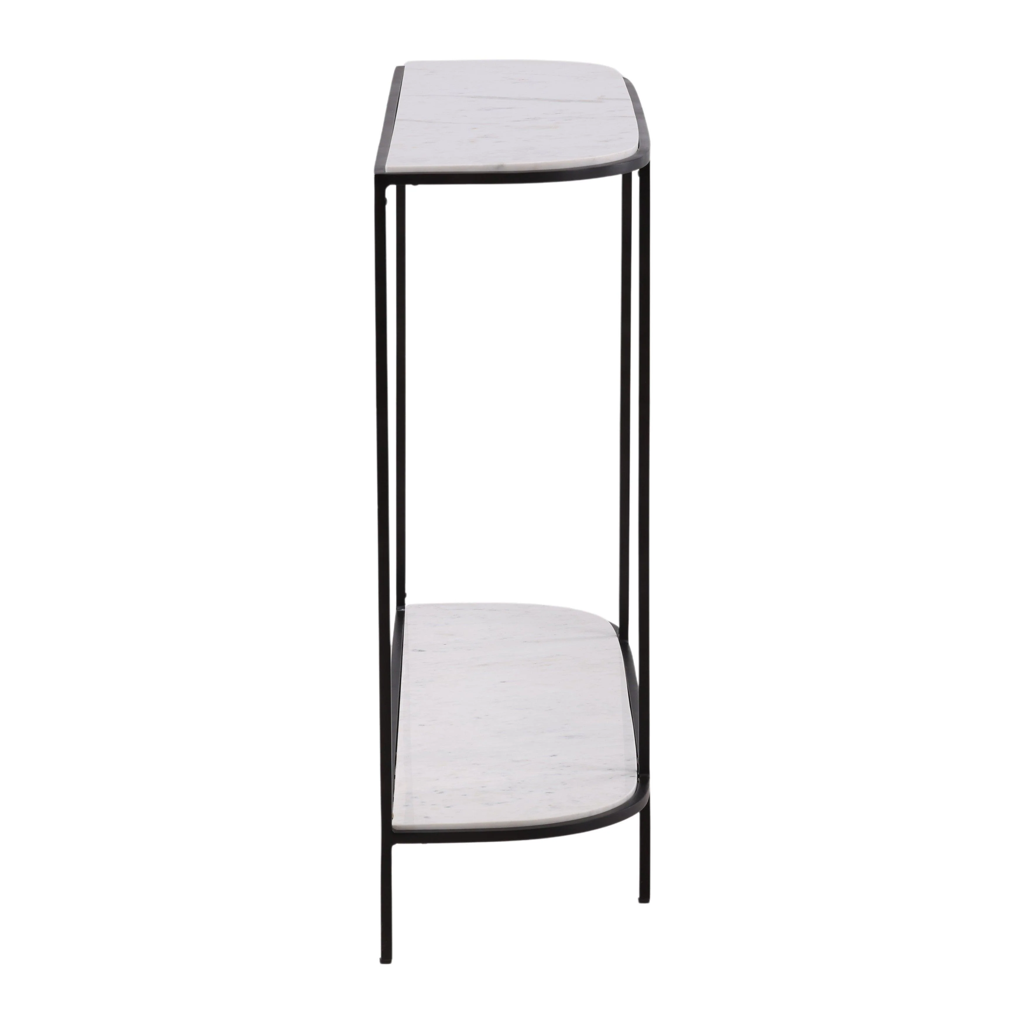 Bryon Console Table White - Remutear