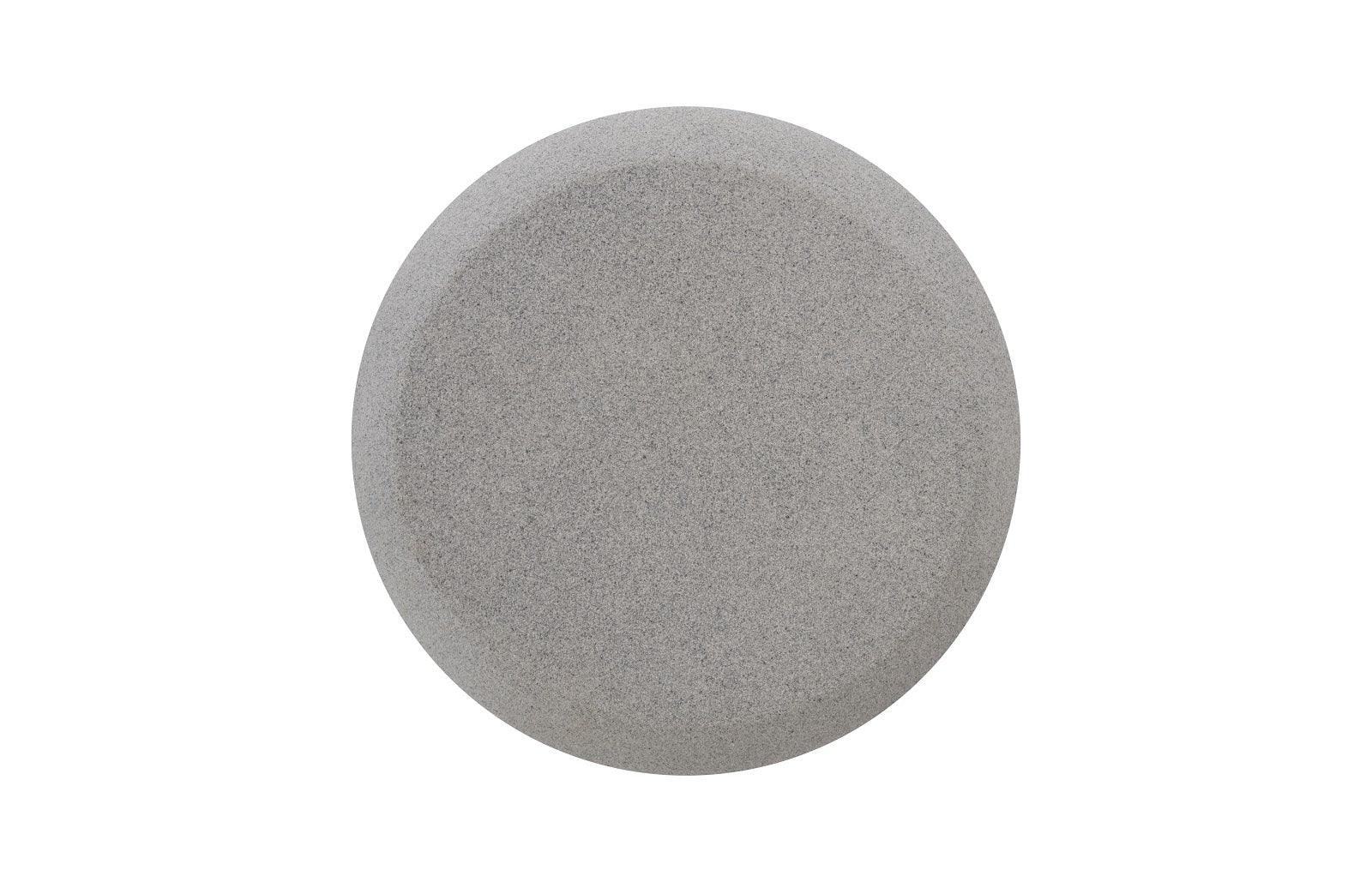 River Stone Side Table, Dark Granite - Remutear