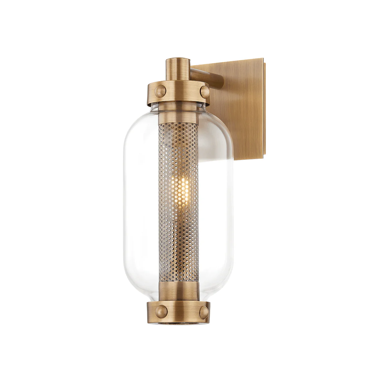 ATWATER 1 LIGHT EXTERIOR WALL SCONCE - Remutear