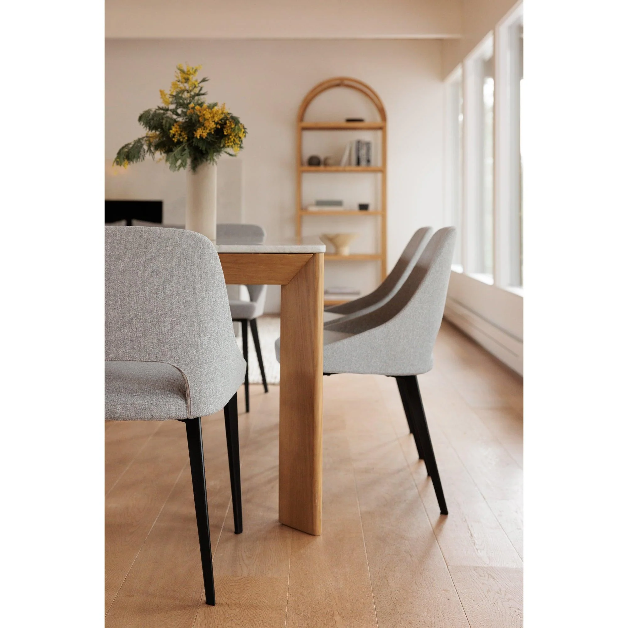 Tizz Dining Chair Light Grey - Remutear