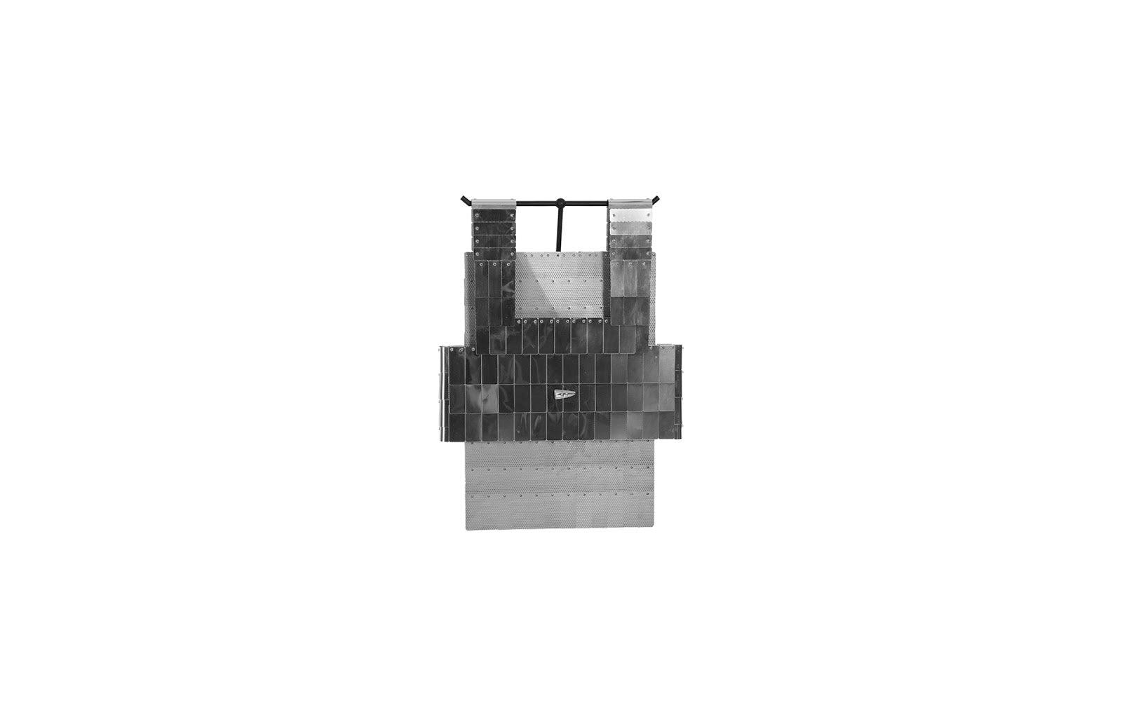 Armor Vest Wall Art, Chrome - Remutear