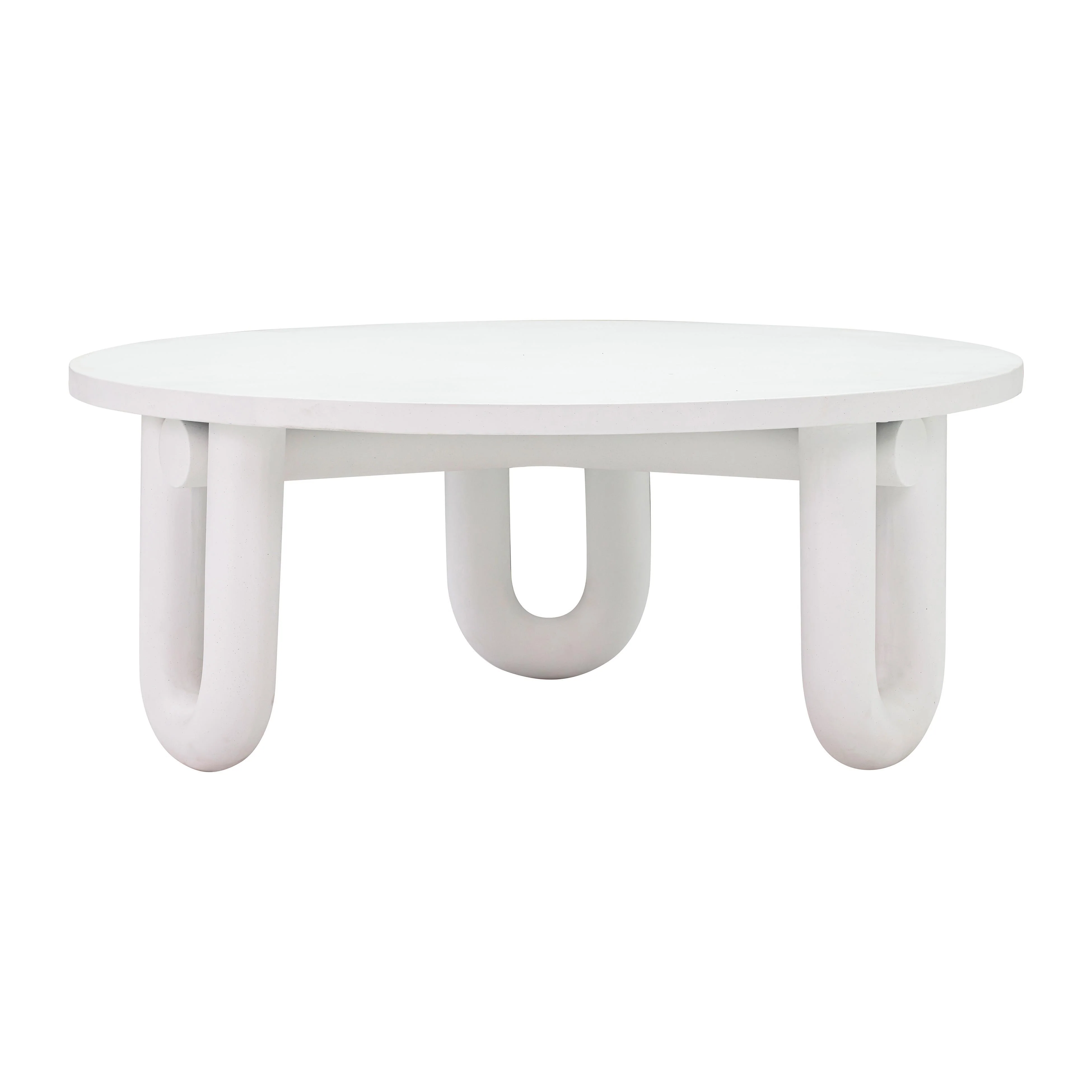 Tildy Concrete Coffee Table - Remutear