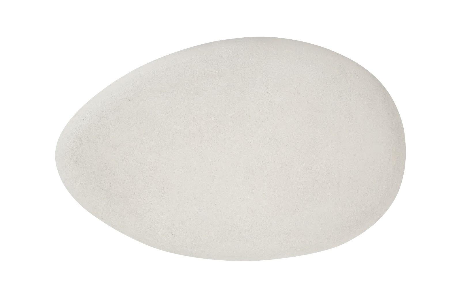 River Stone Coffee Table, Large, Roman Stone Finish - Remutear