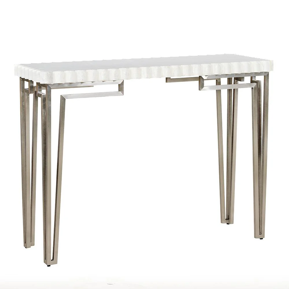 Capiz Console Table - Remutear