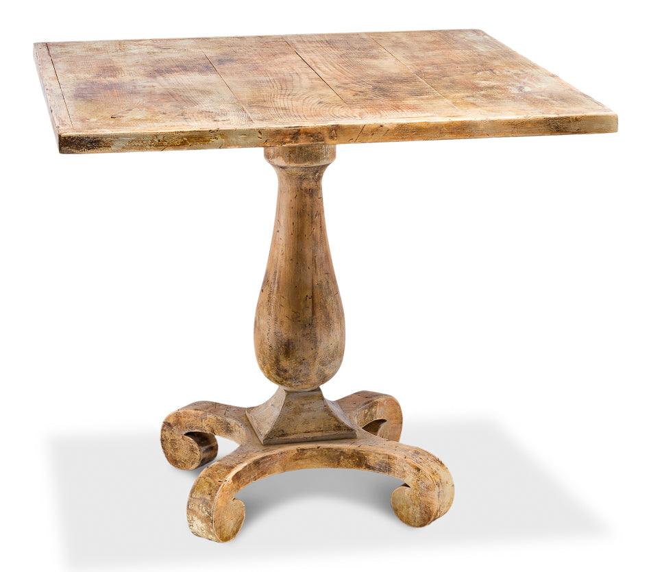 Bistro Table - Antique Oak - Remutear