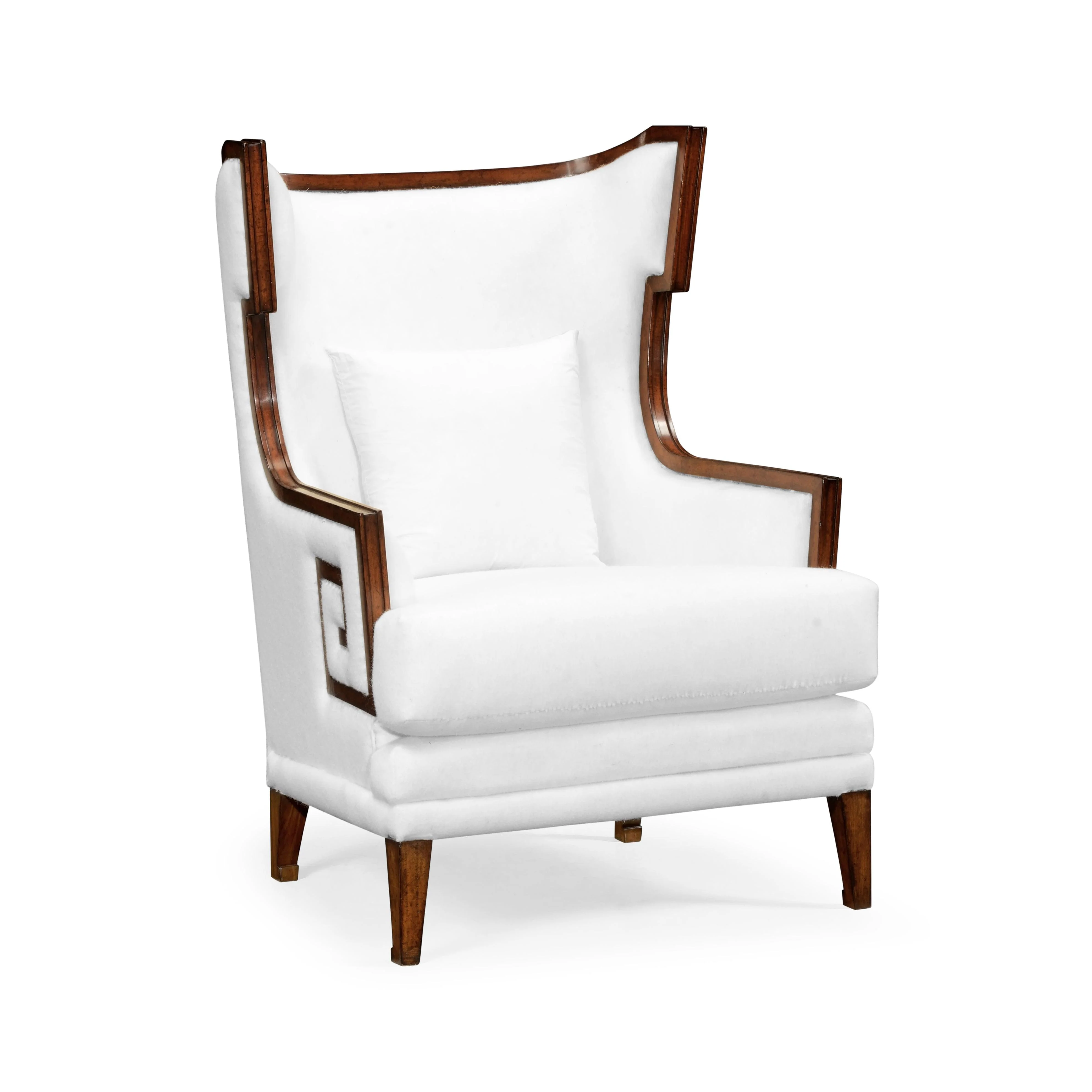 Traditional Accents Biedermeier Walnut Upholstered Chair - Remutear
