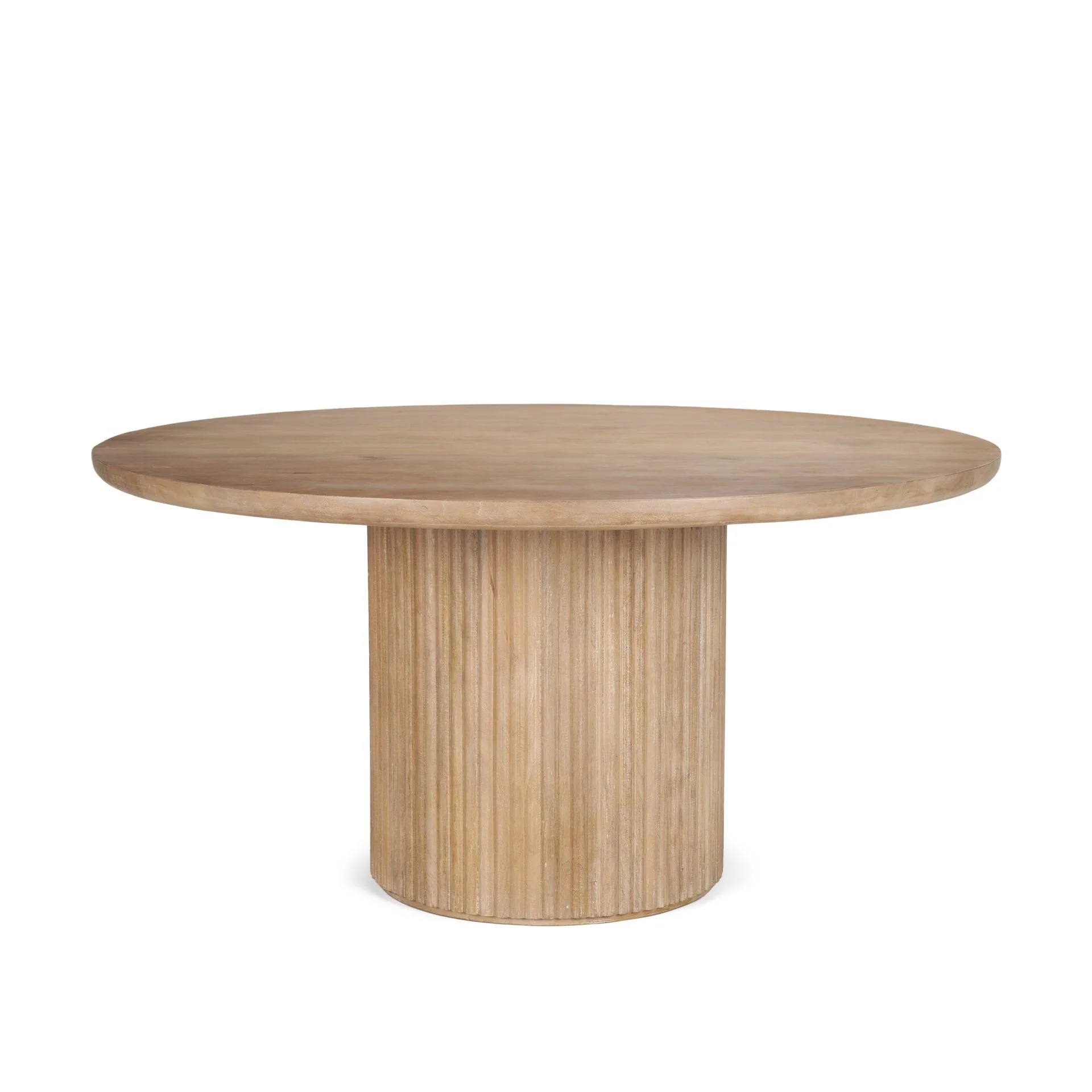 Terra Round Fluted Dining Table - Remutear