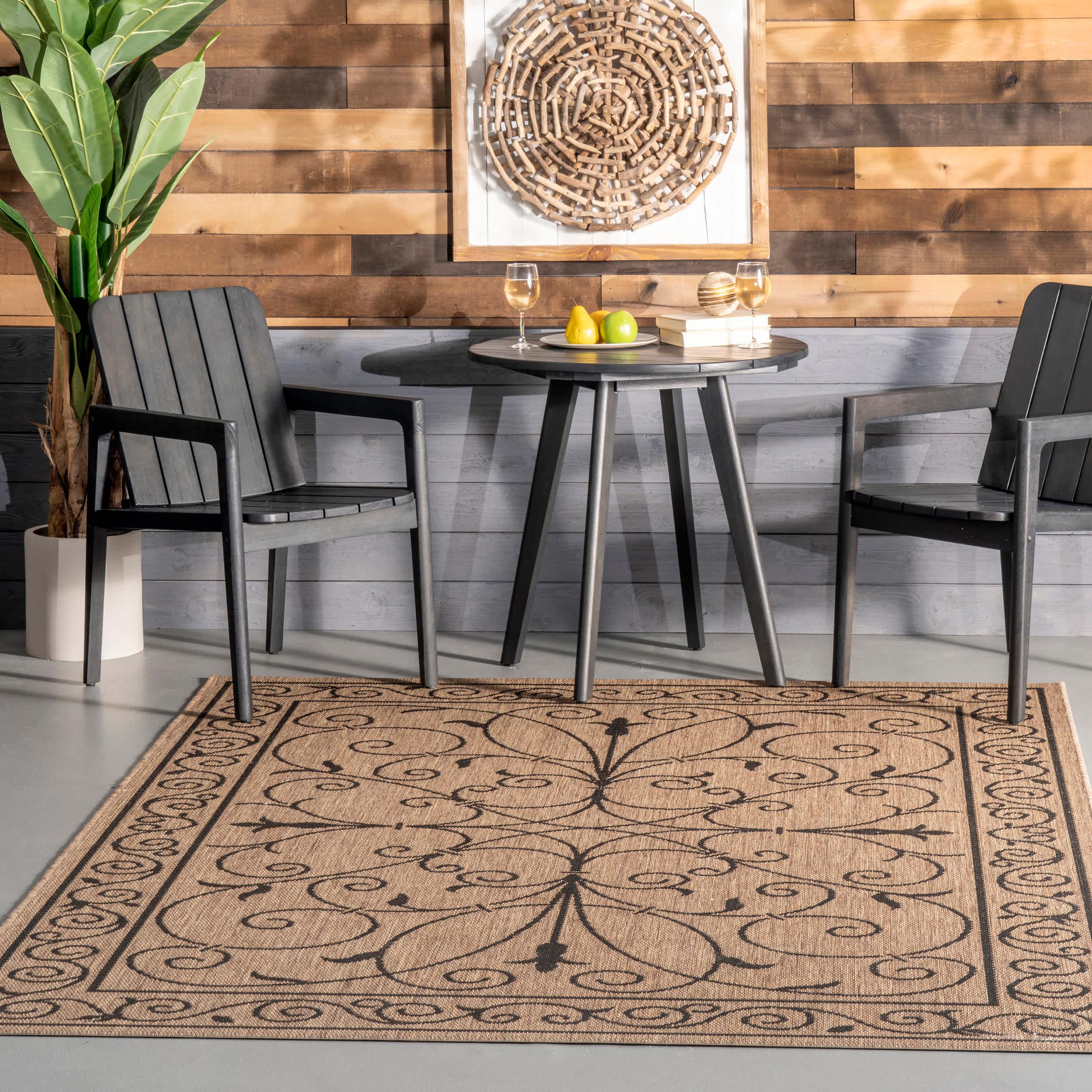 Machine Made Kathleen Indoor/Outdoor Area Rug - Remutear