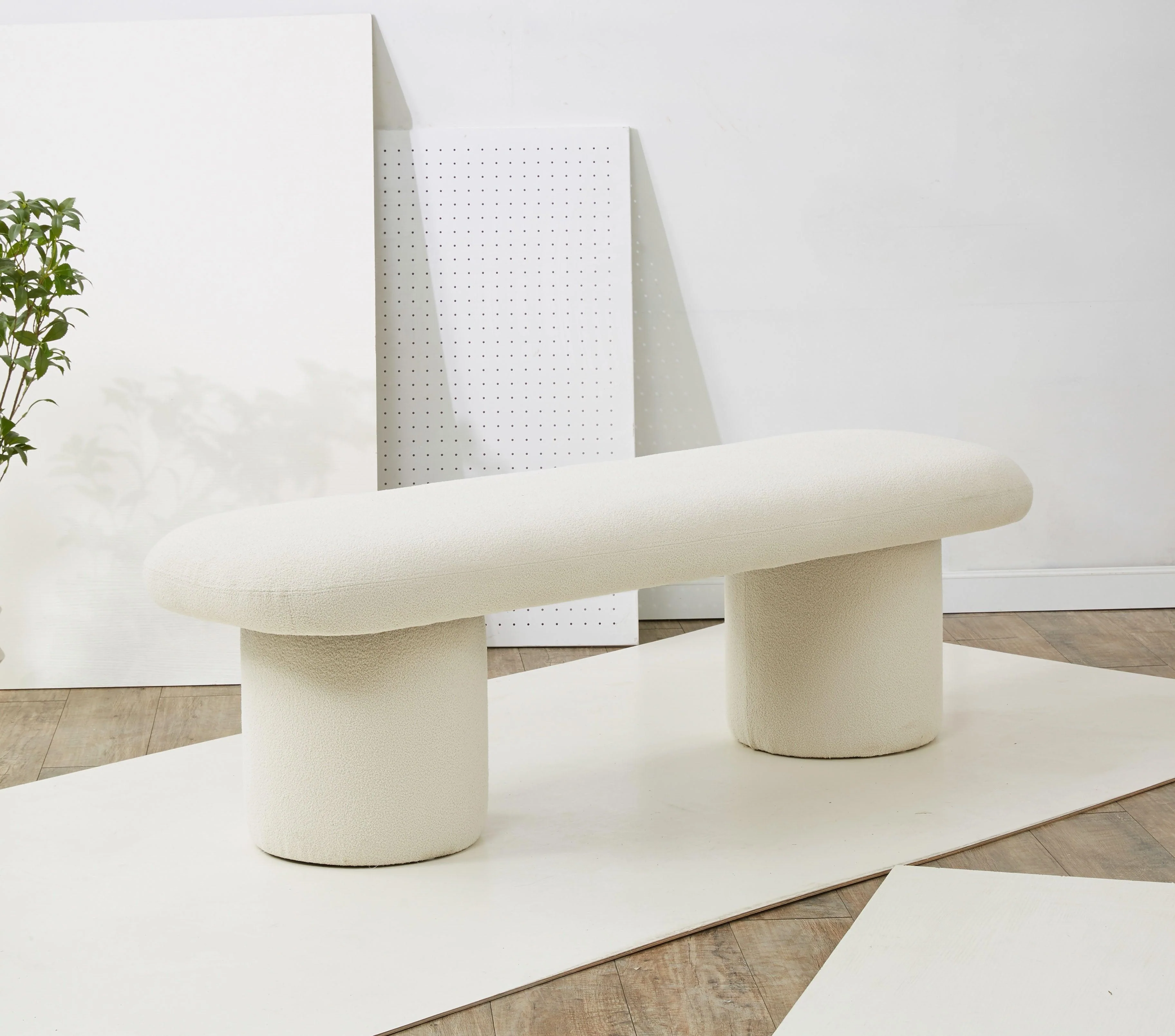 CASSANDRALEE BOUCLE BENCH - Remutear