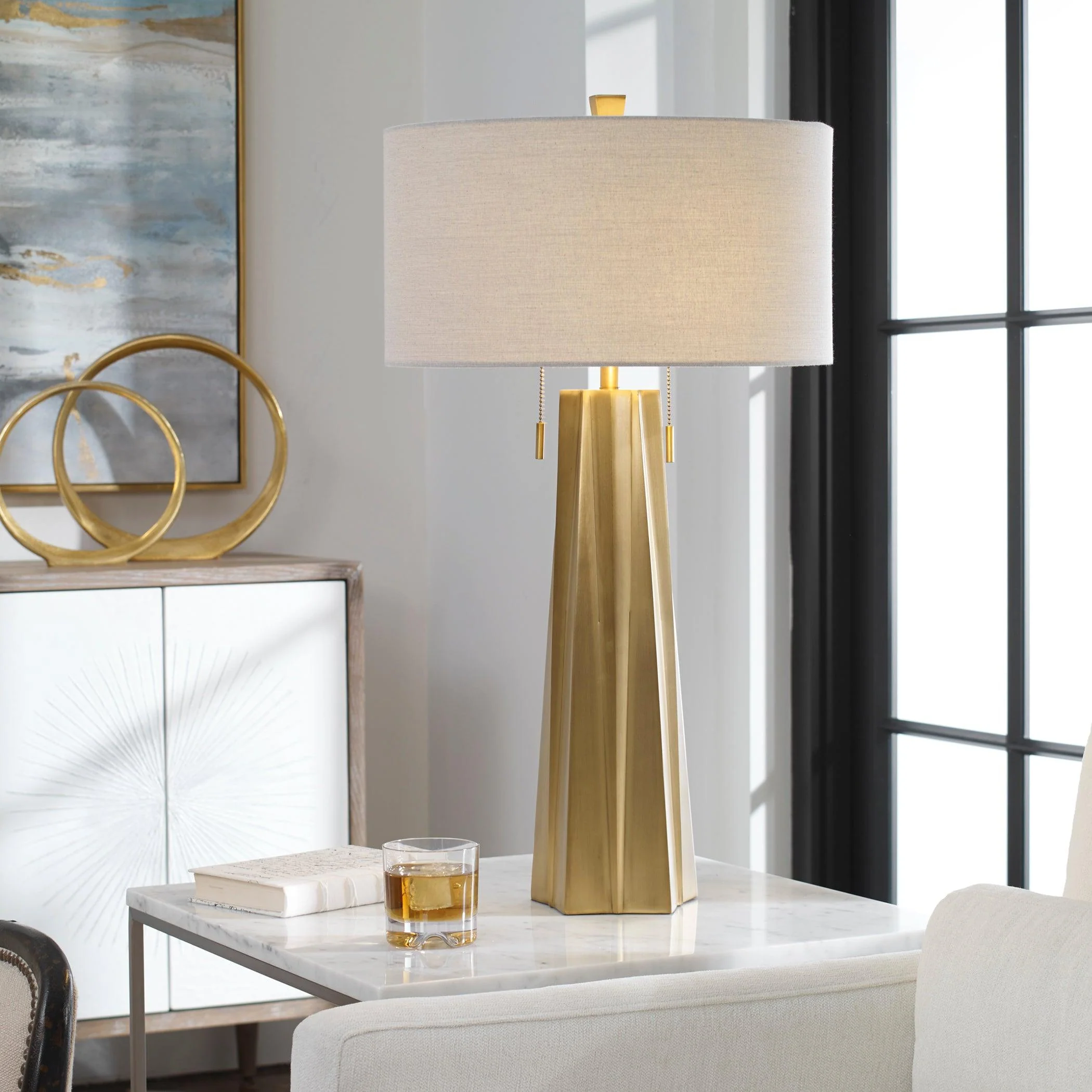MARIS GOLD TABLE LAMP - Remutear