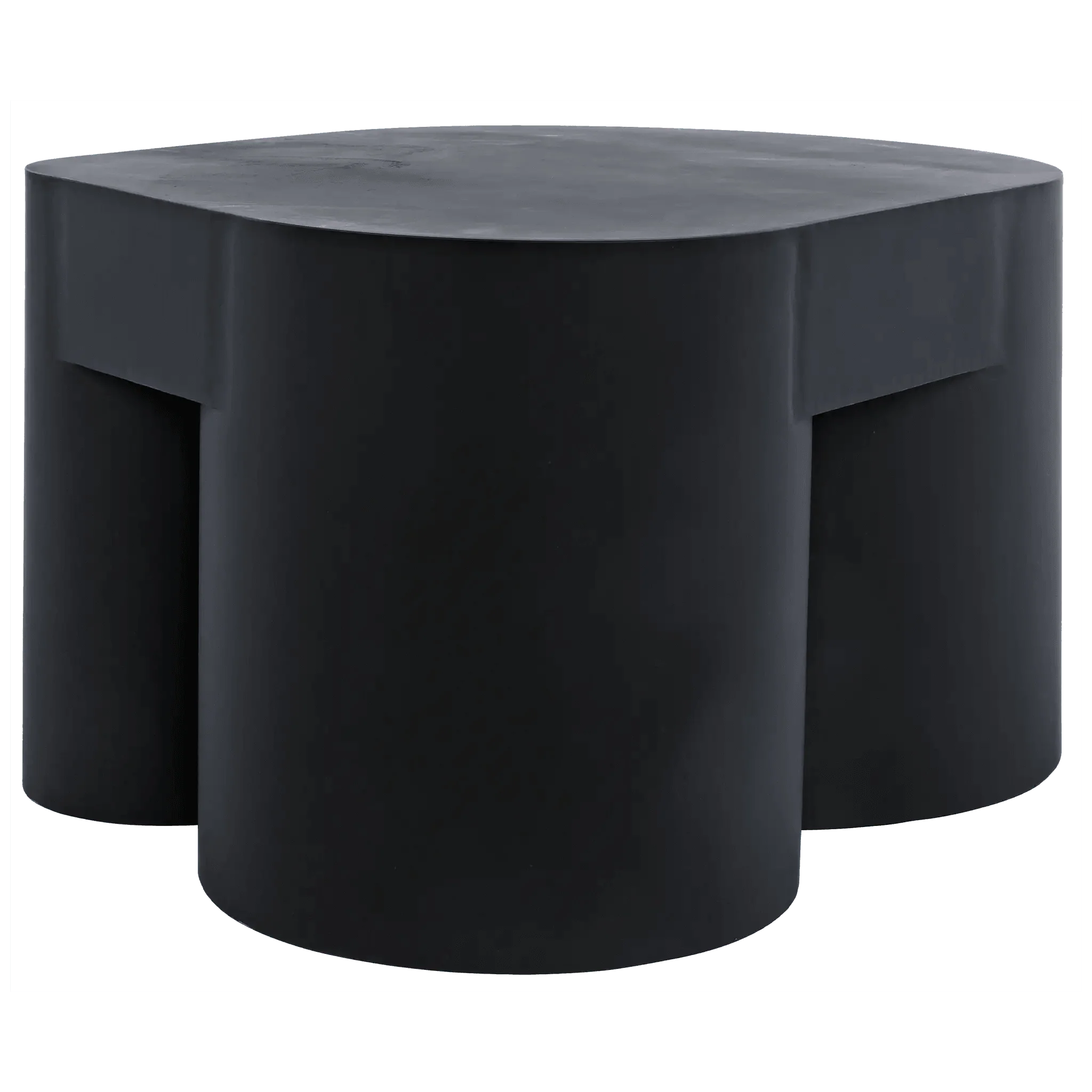 Bain Coffee Table, Black Steel - Remutear