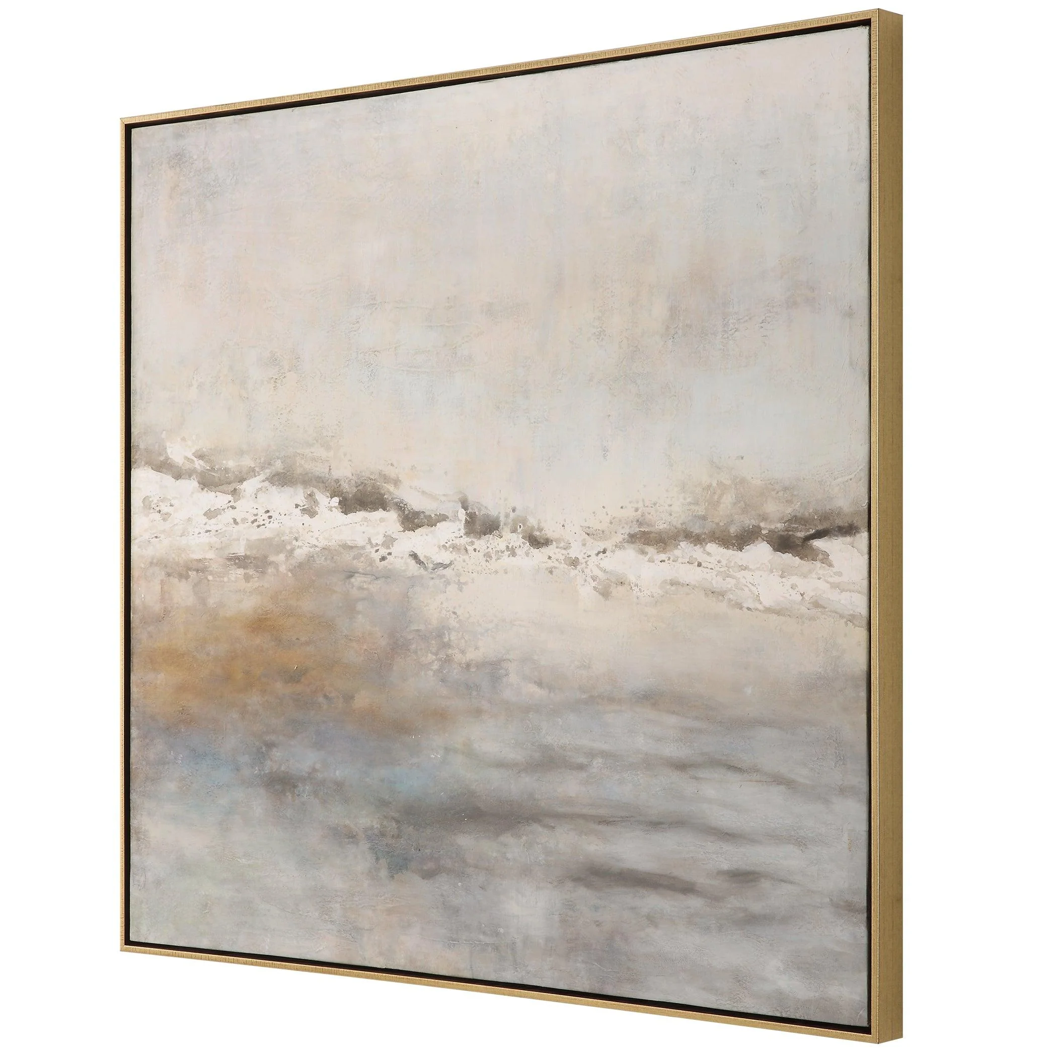 Storm Clouds Abstract Hand Painted Art - Remutear