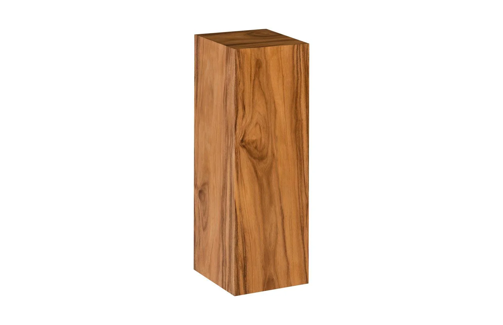 Origins Pedestal, Large, Mitered Chamcha Wood, Natural - Remutear
