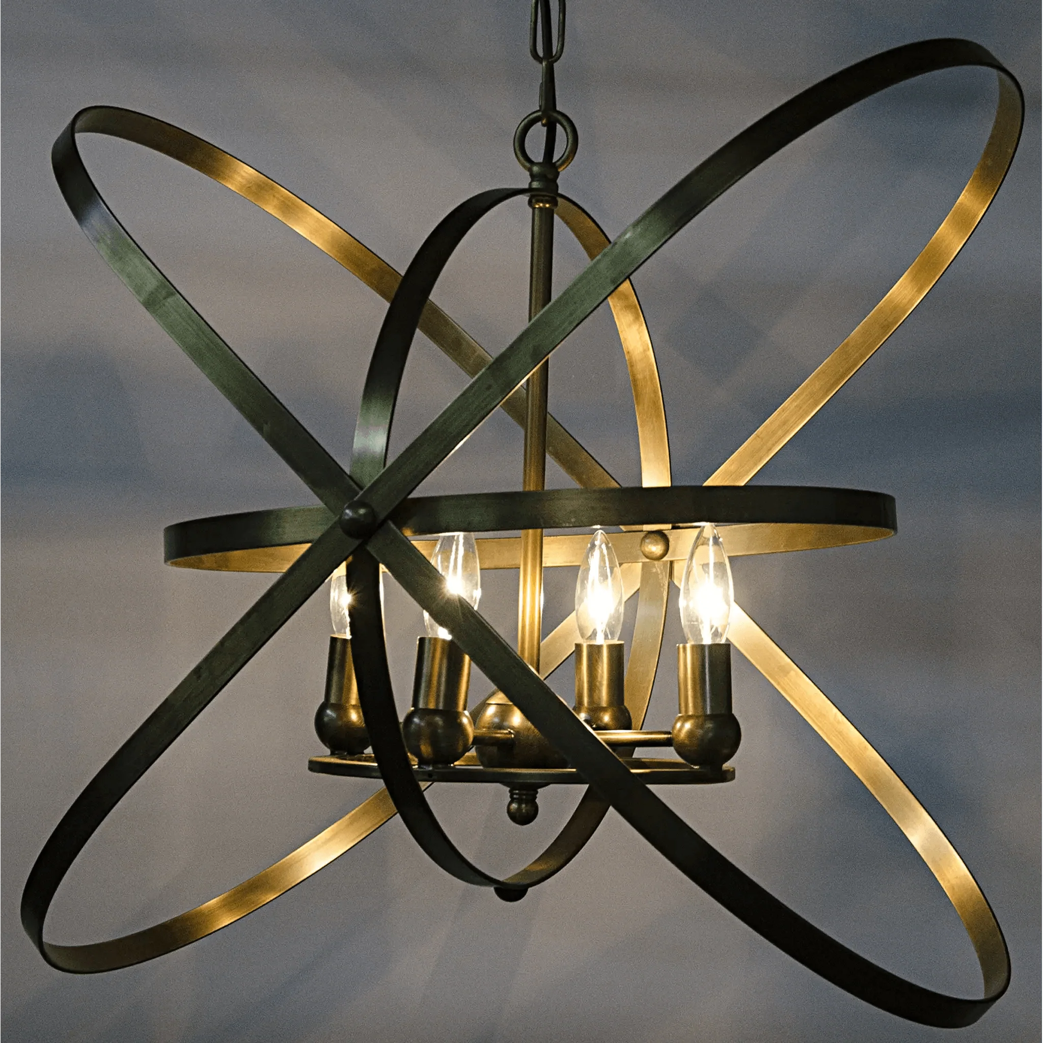 Sassari Pendant, Metal with Brass Finish - Remutear