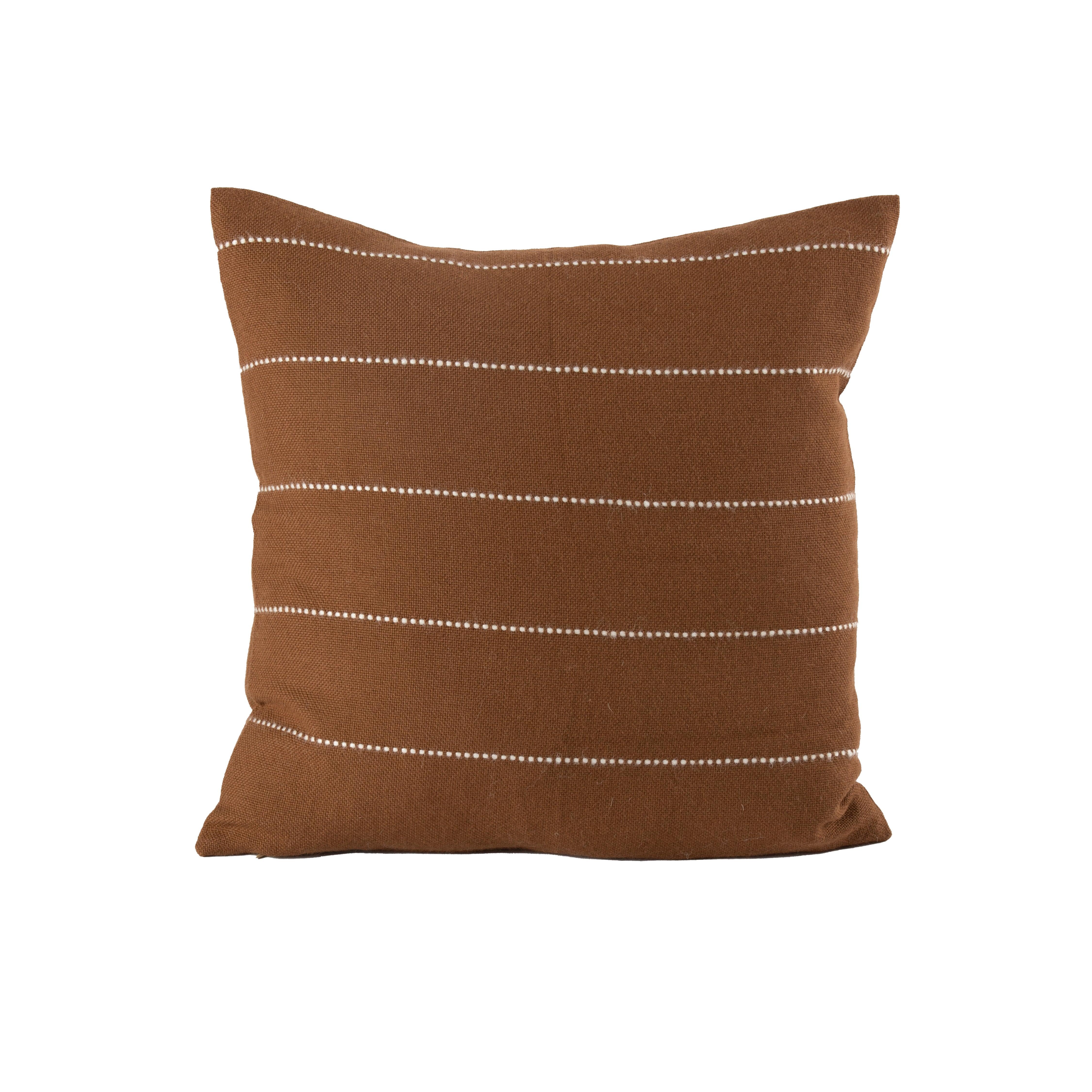 Theo 100% Handwoven Baby Alpaca Square Pillow - Remutear