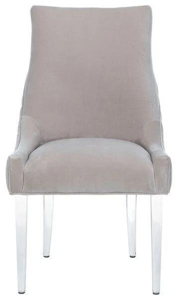 DELUCA ACRYLIC LEG DINING CHAIR - Remutear