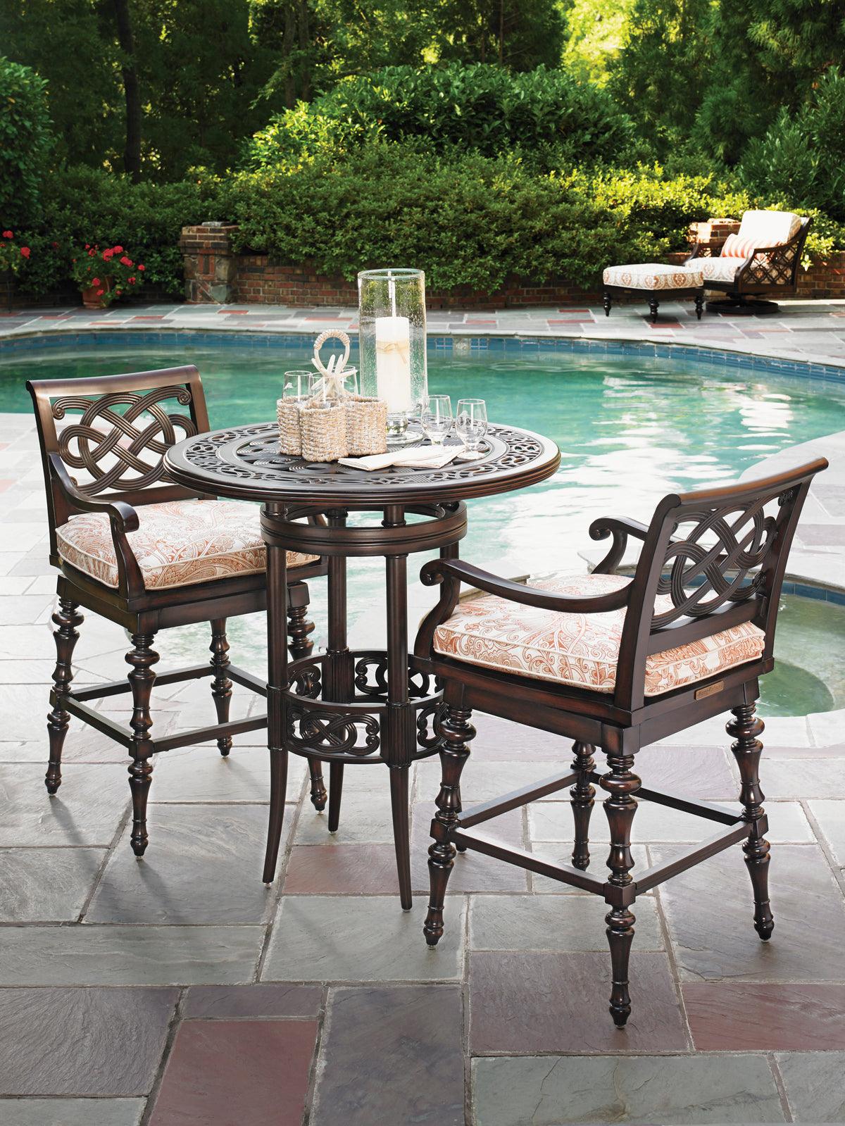 Black Sands High/Low Bistro Table - Remutear