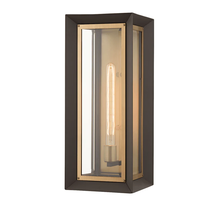 LOWRY 1 LIGHT LARGE EXTERIOR WALL SCONCE - Remutear