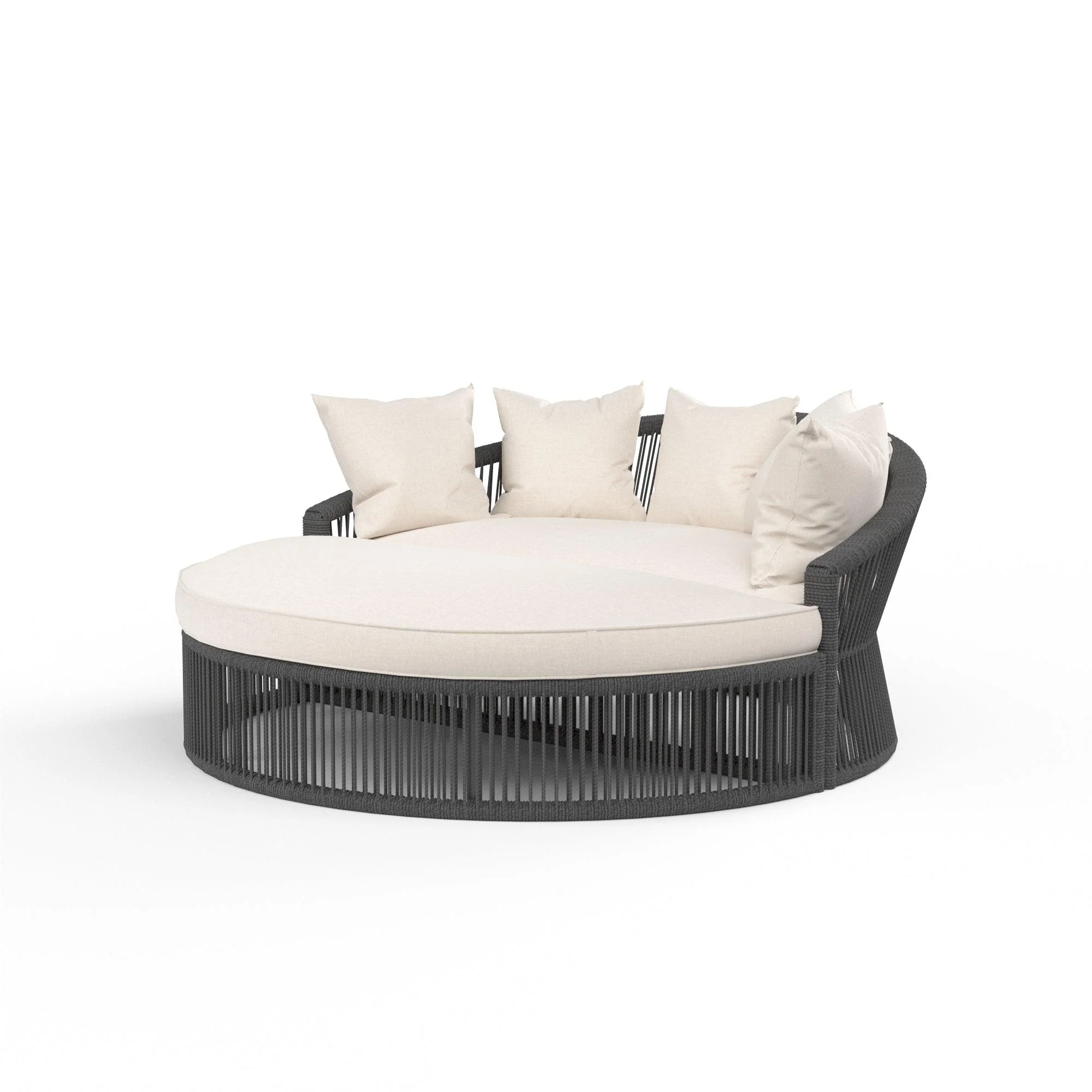 Milano Daybed w/ Premium Sunbrella fabric in Echo Ash - Remutear