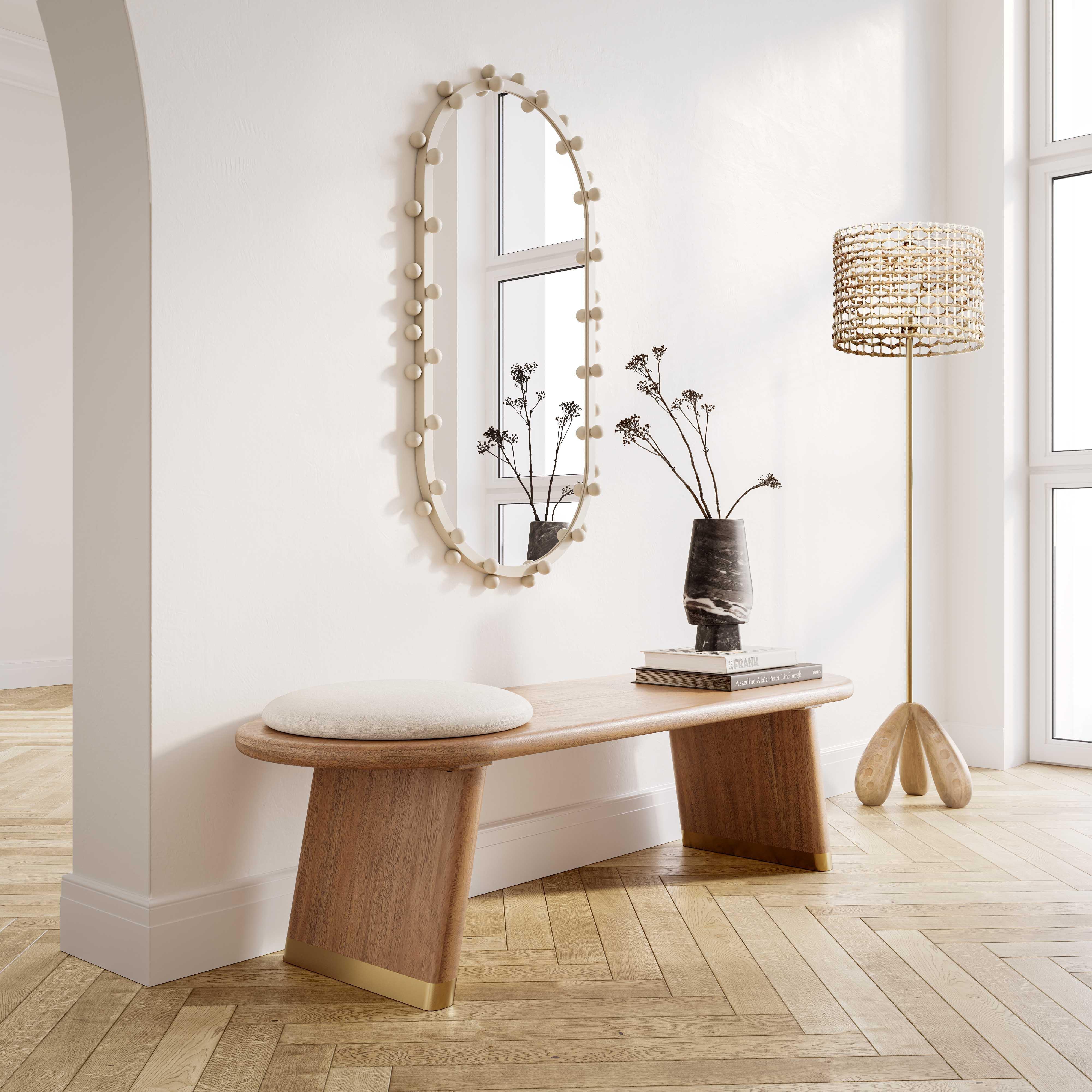 Alondra Wooden Floor Lamp - Remutear