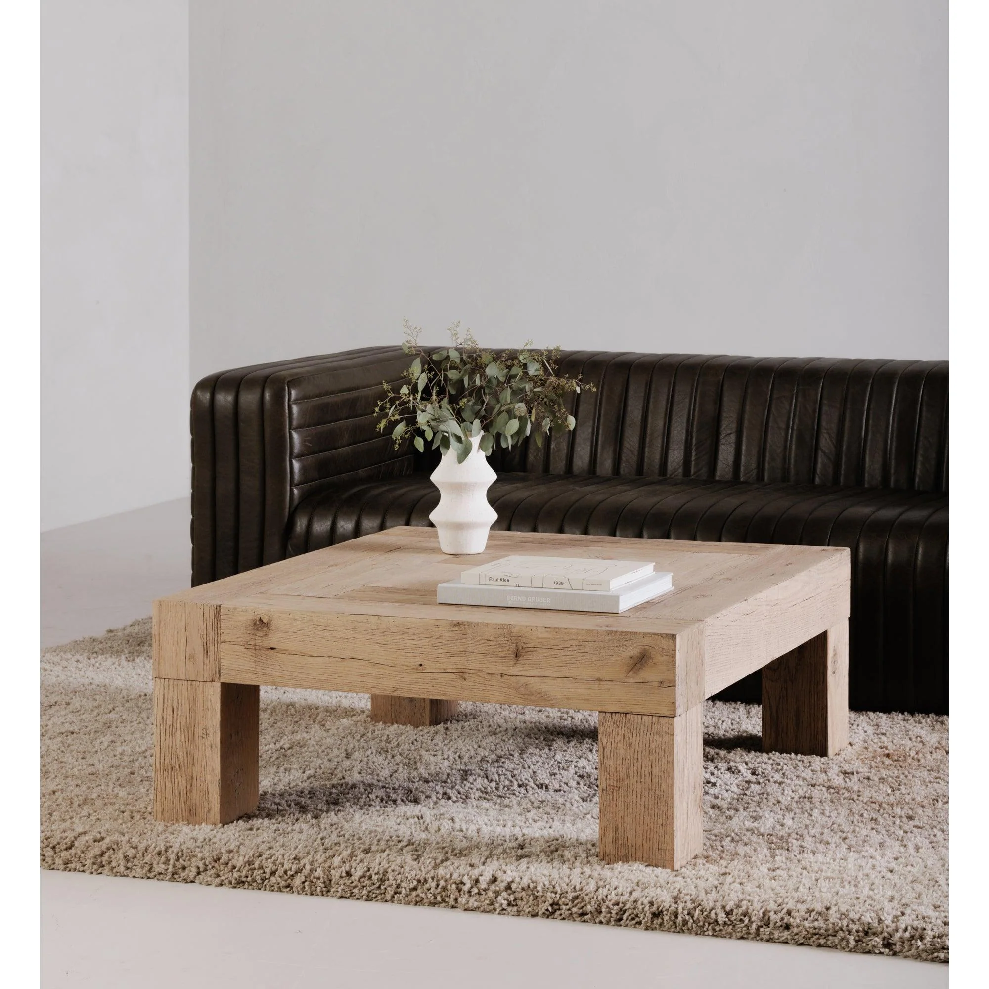 Evander Coffee Table Aged Oak - Remutear