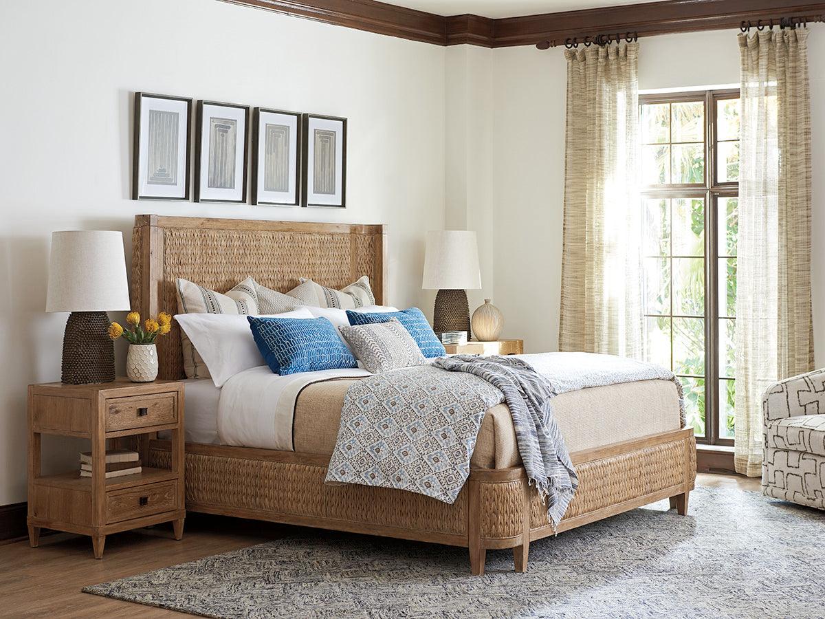 Los Altos Ivory Coast Woven Bed - Remutear