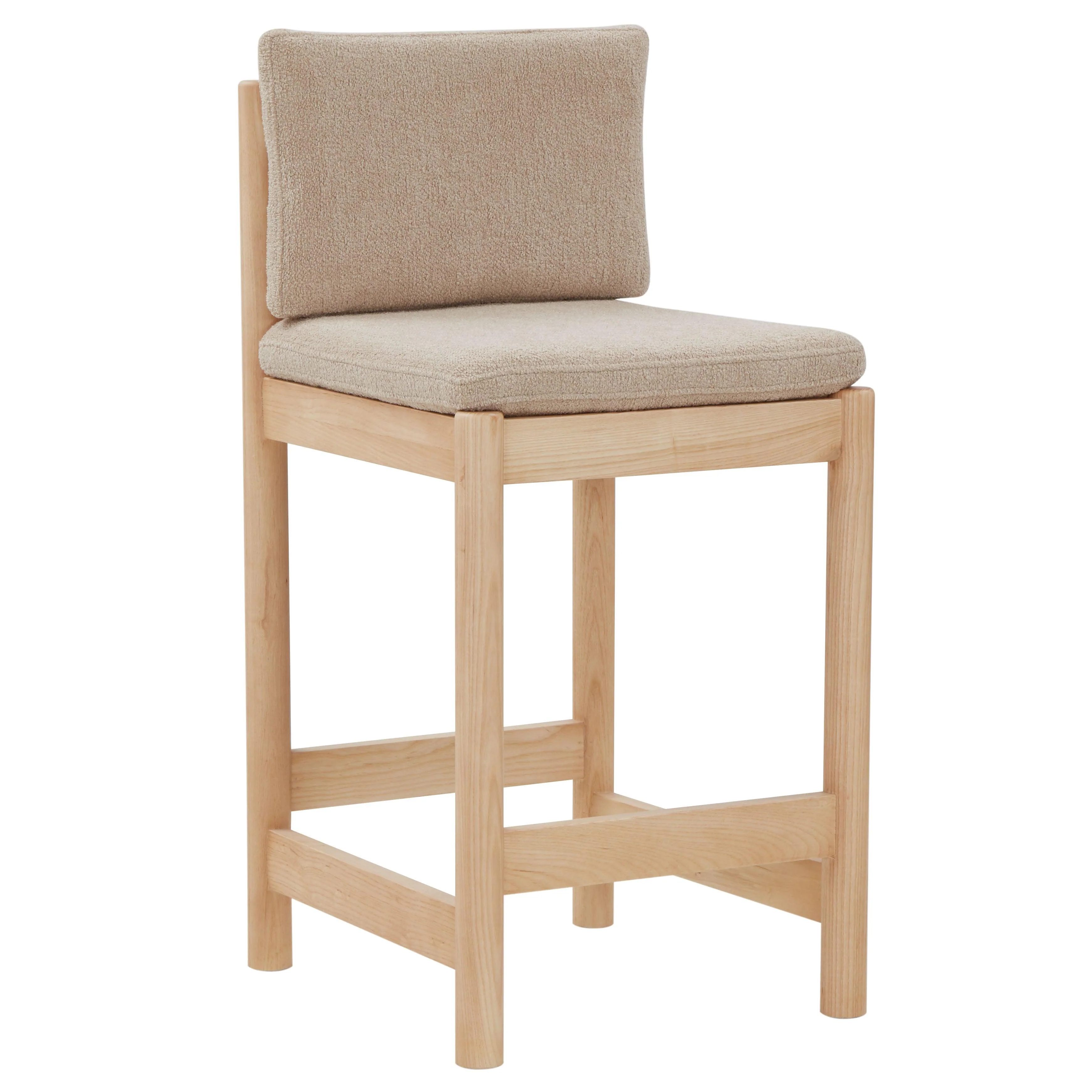 KALMIA BOUCLE COUNTER STOOL - Remutear