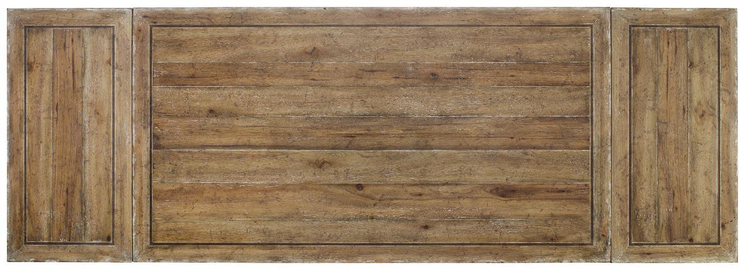 Chatelet Refectory Rectangle Trestle Dining Table with Two 22'' Leaves - Remutear