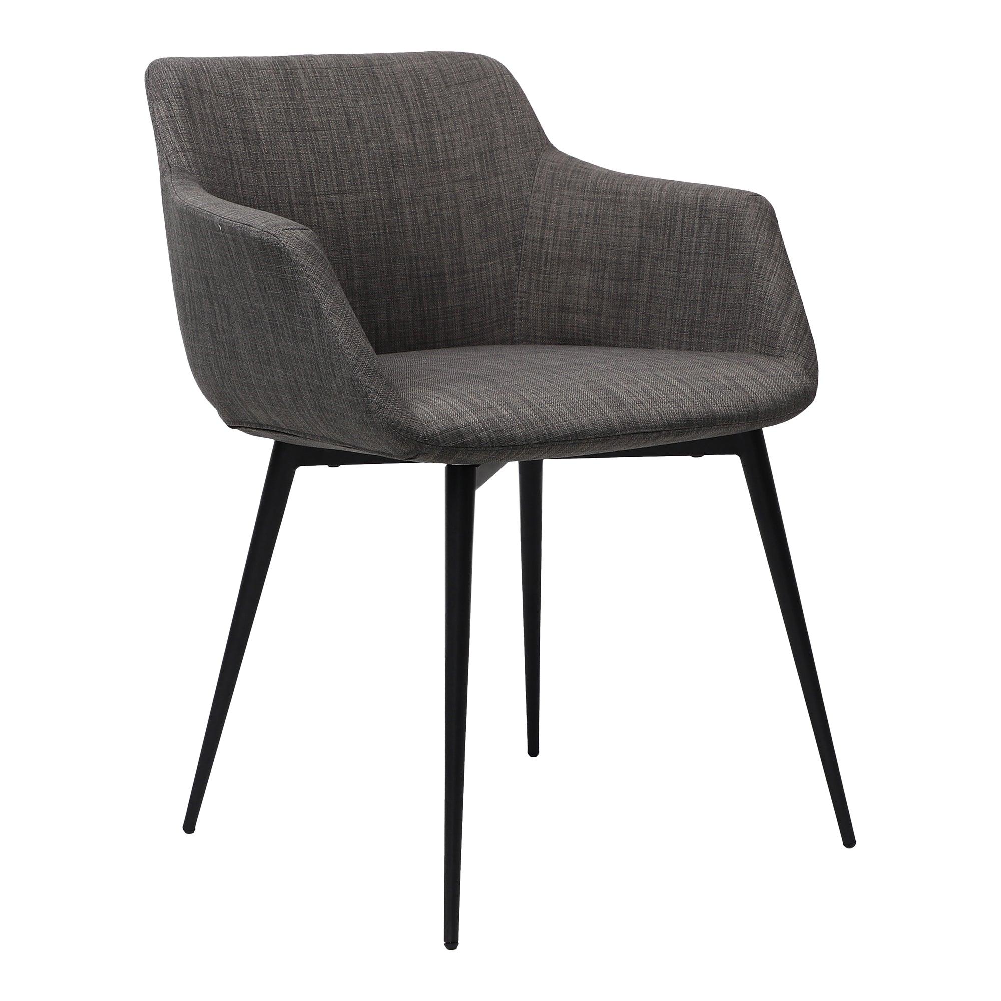 Ronda Arm Chair Grey - Set Of Two - Remutear