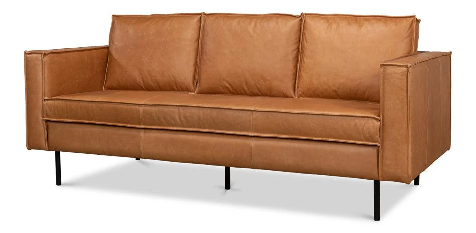 Esprit Leather Sofa - Remutear