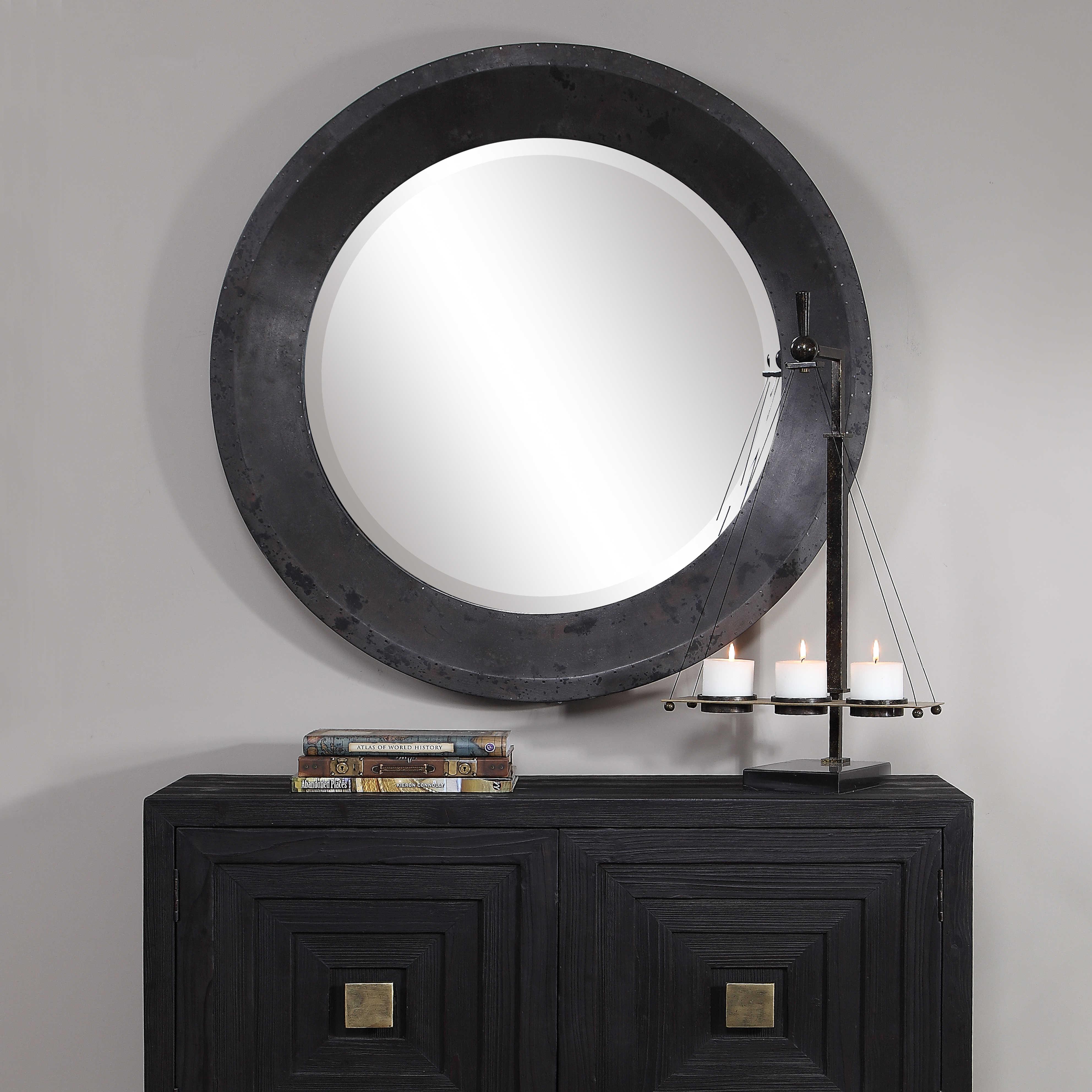 FRAZIER ROUND INDUSTRIAL MIRROR - Remutear