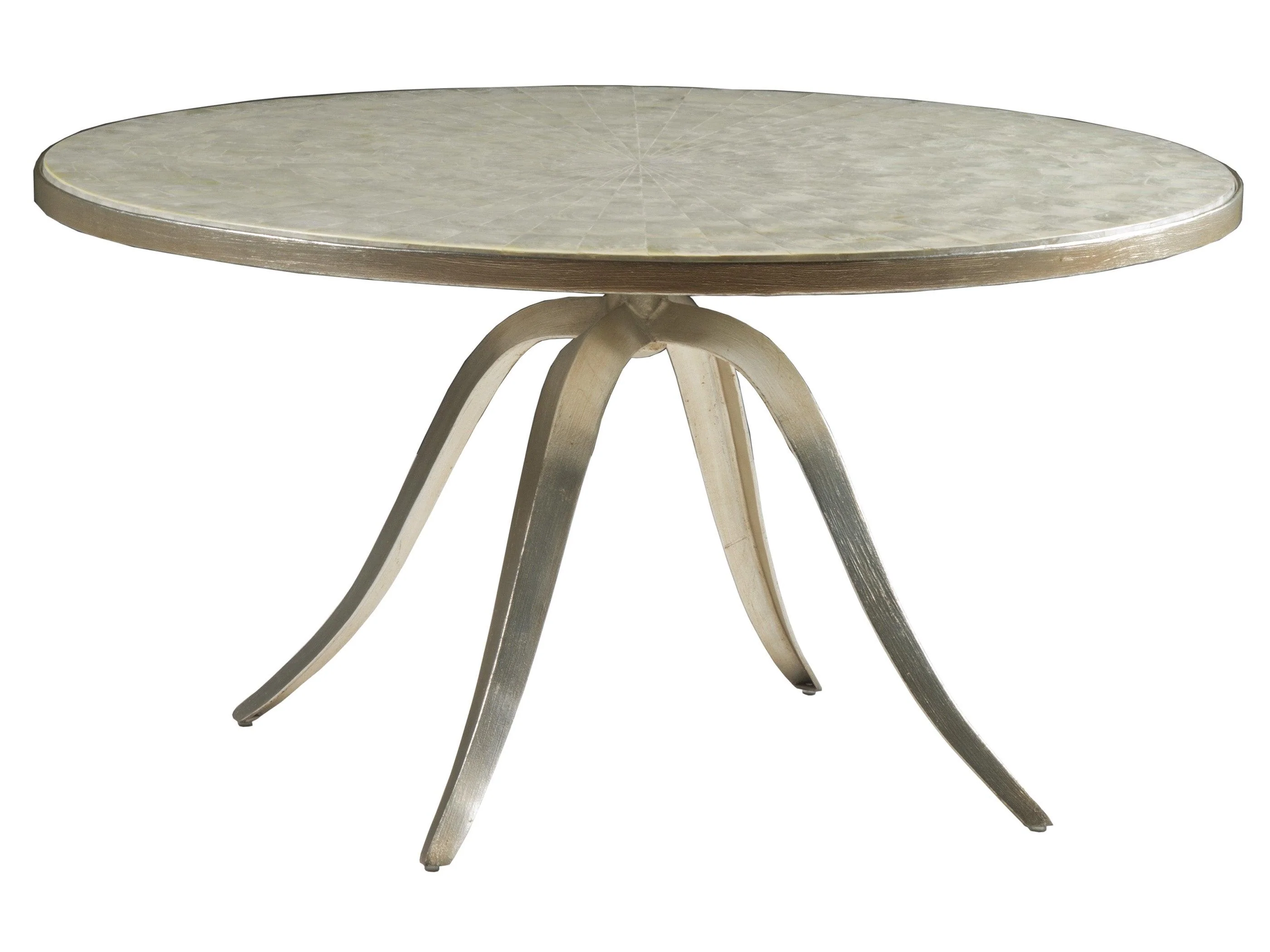 Signature Designs Capiz Round Cocktail - Remutear