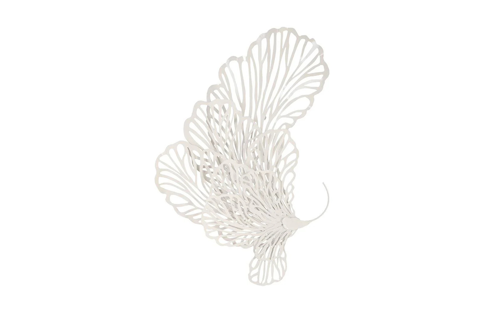 Butterfly Wall Art, White, SM - Remutear