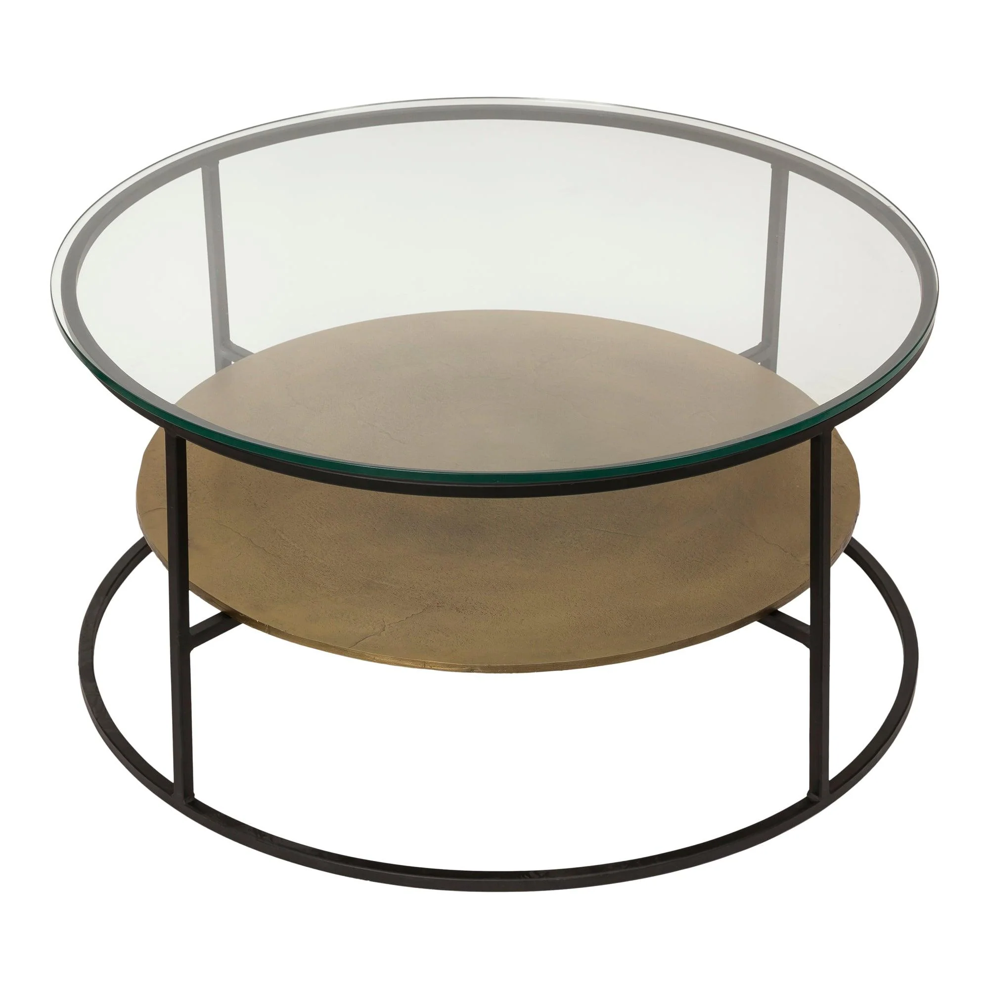 Callie Coffee Table Antique Brass - Remutear