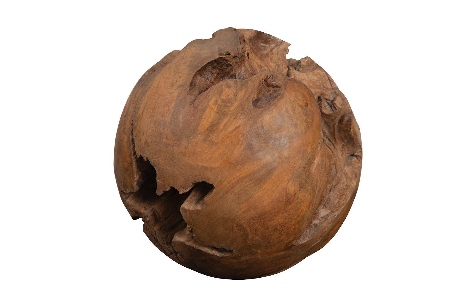 Teak Wood Ball, Large - Remutear