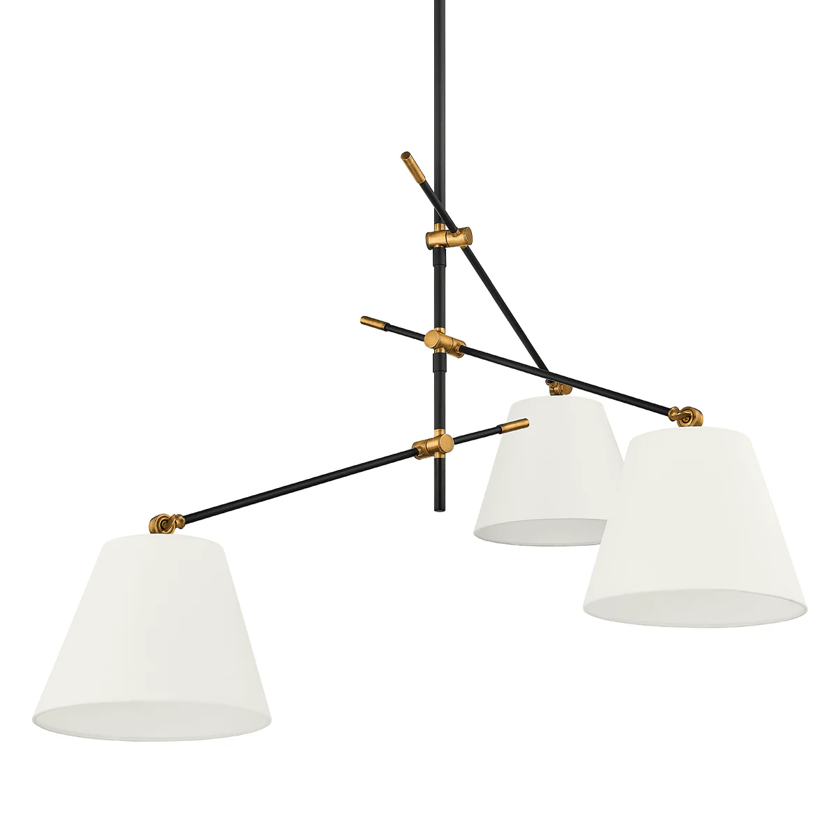 NAVIN 3 LIGHT CHANDELIER - Remutear