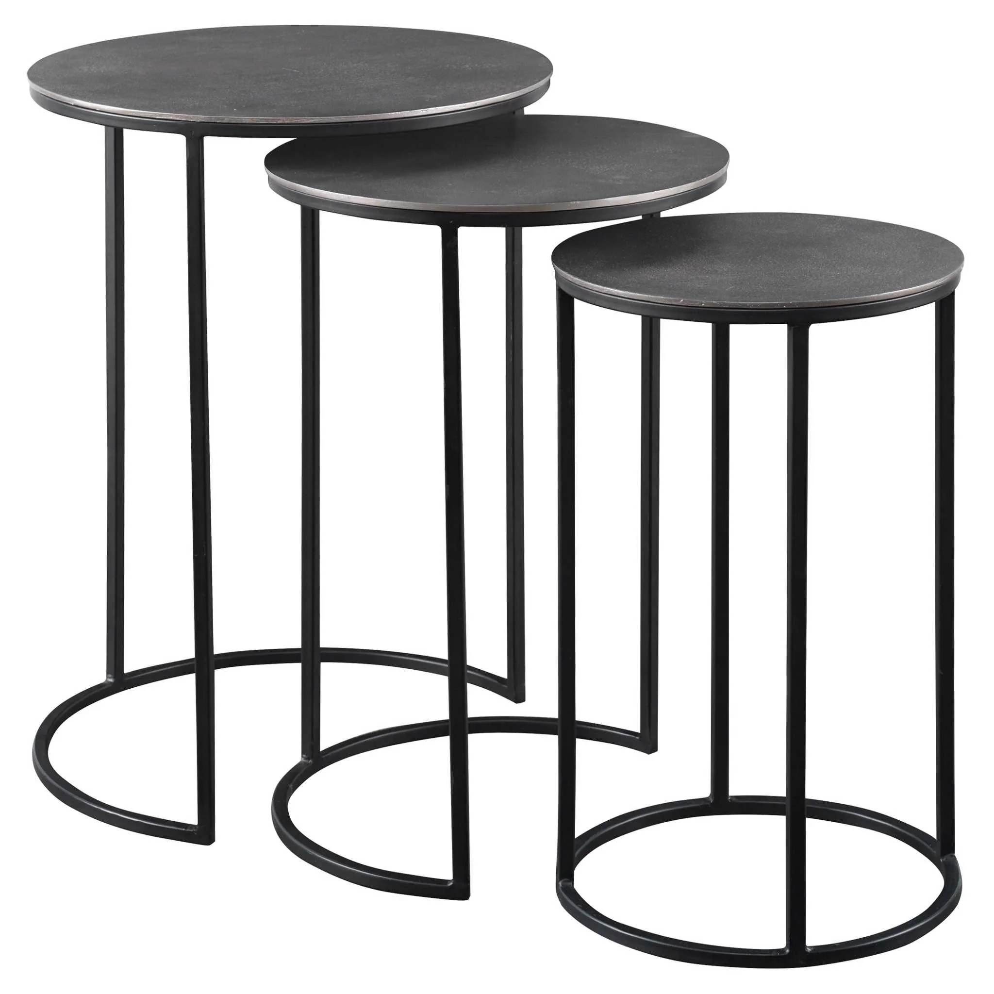 Erik Metal Nesting Tables, S/3 - Remutear